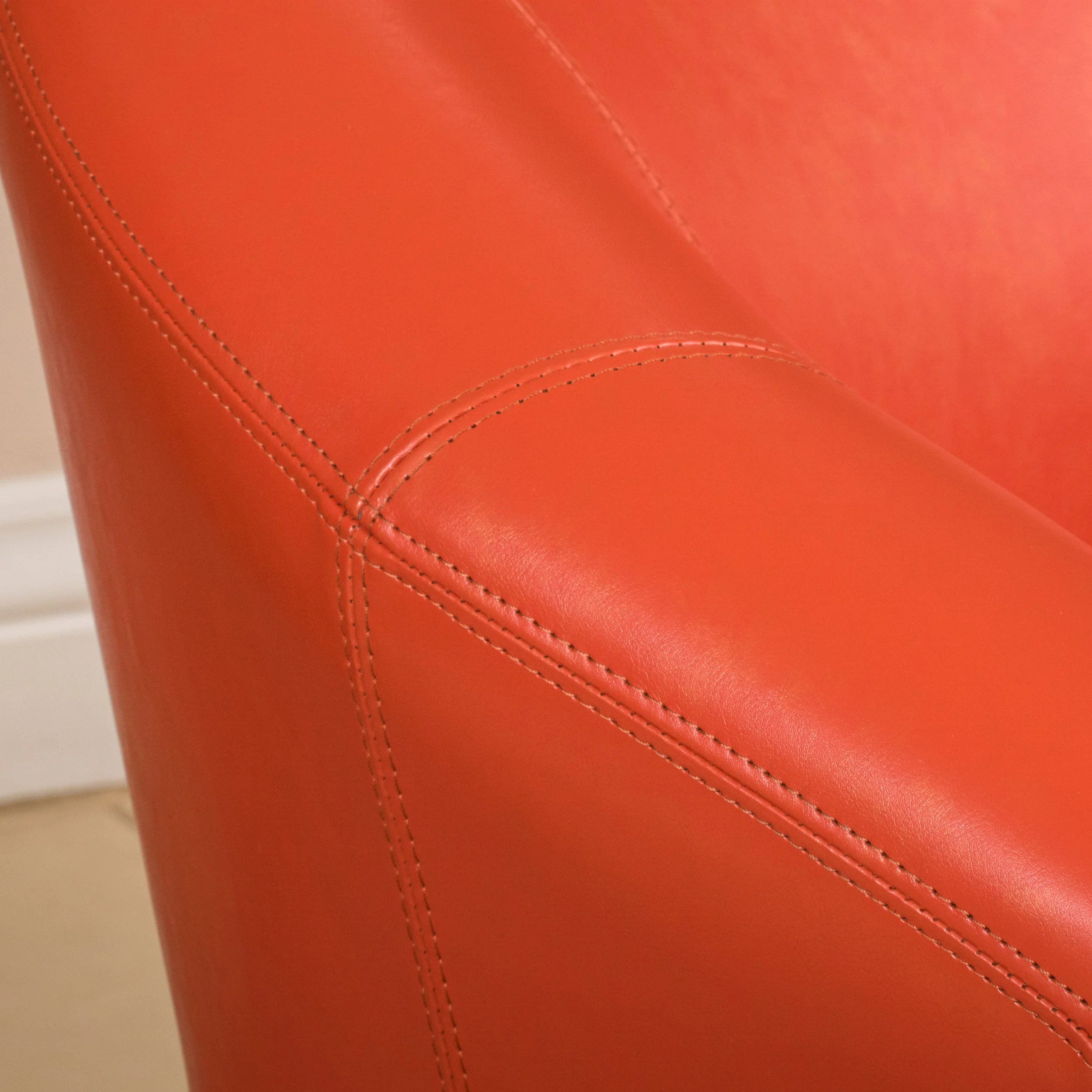Newport Tub Design Leather Club Chair - furnishings