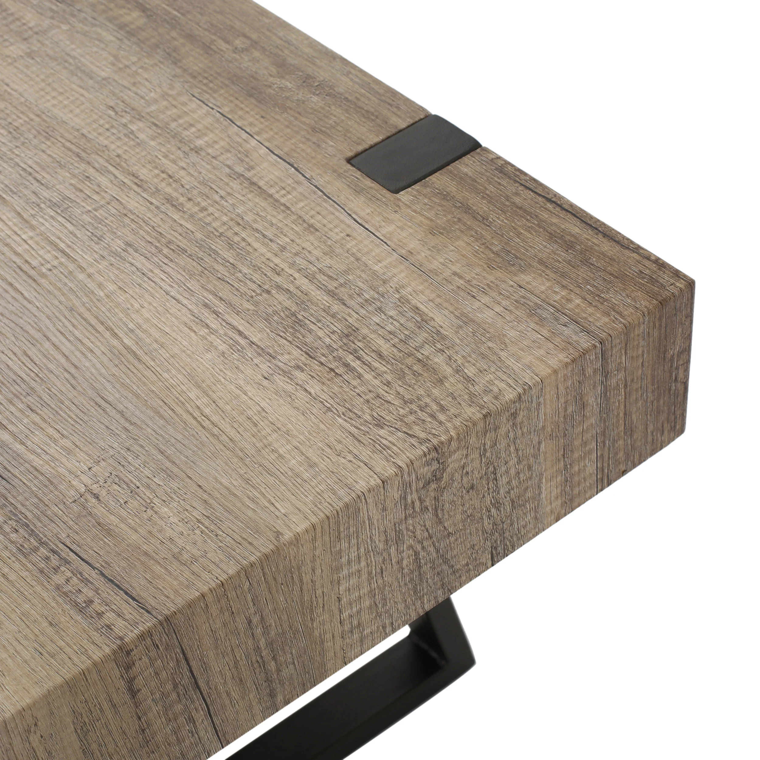Genwa Canyon Grey Wood Coffee Table - furnishings