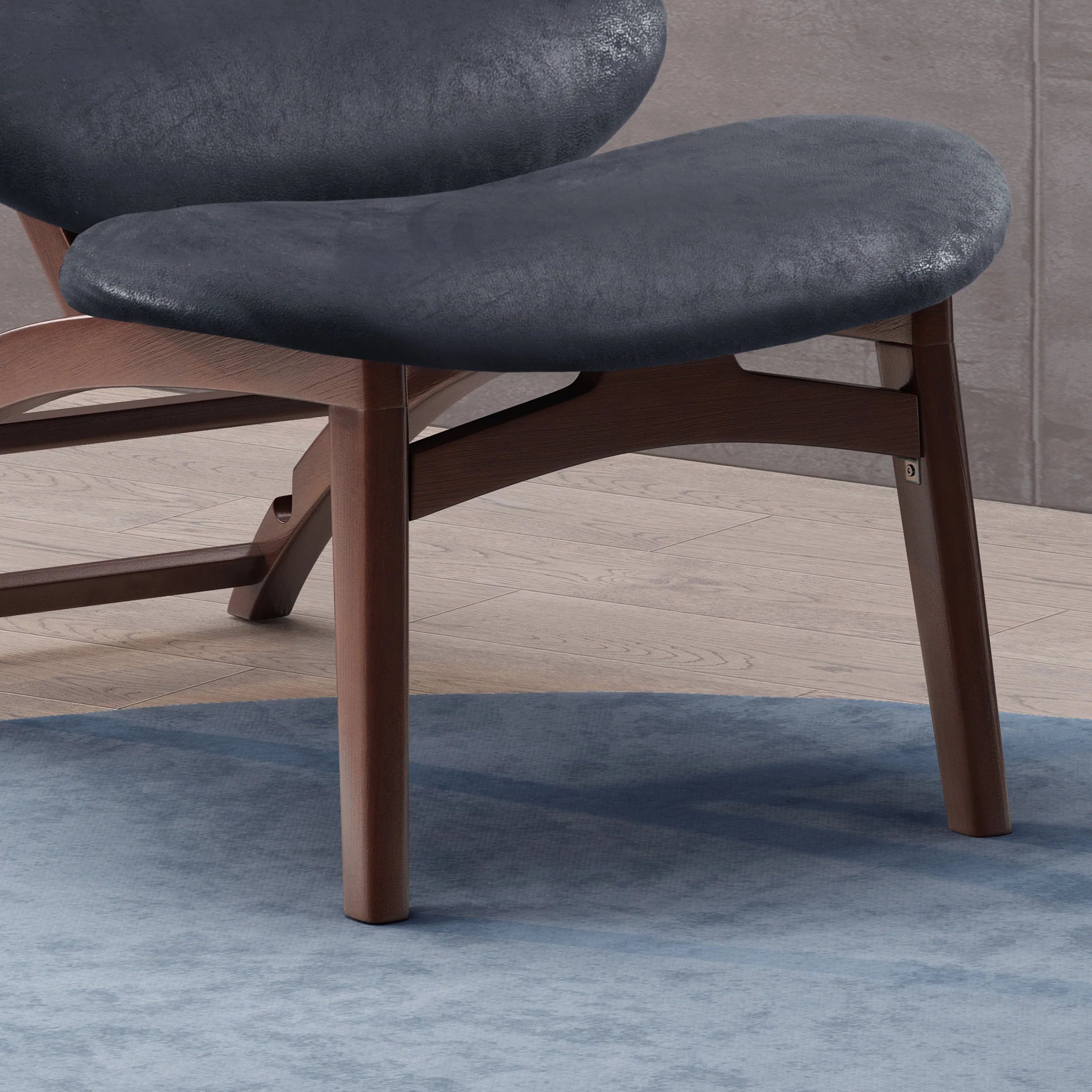 Aynslee Retro Reclining Microfiber Accent Chair - furnishings