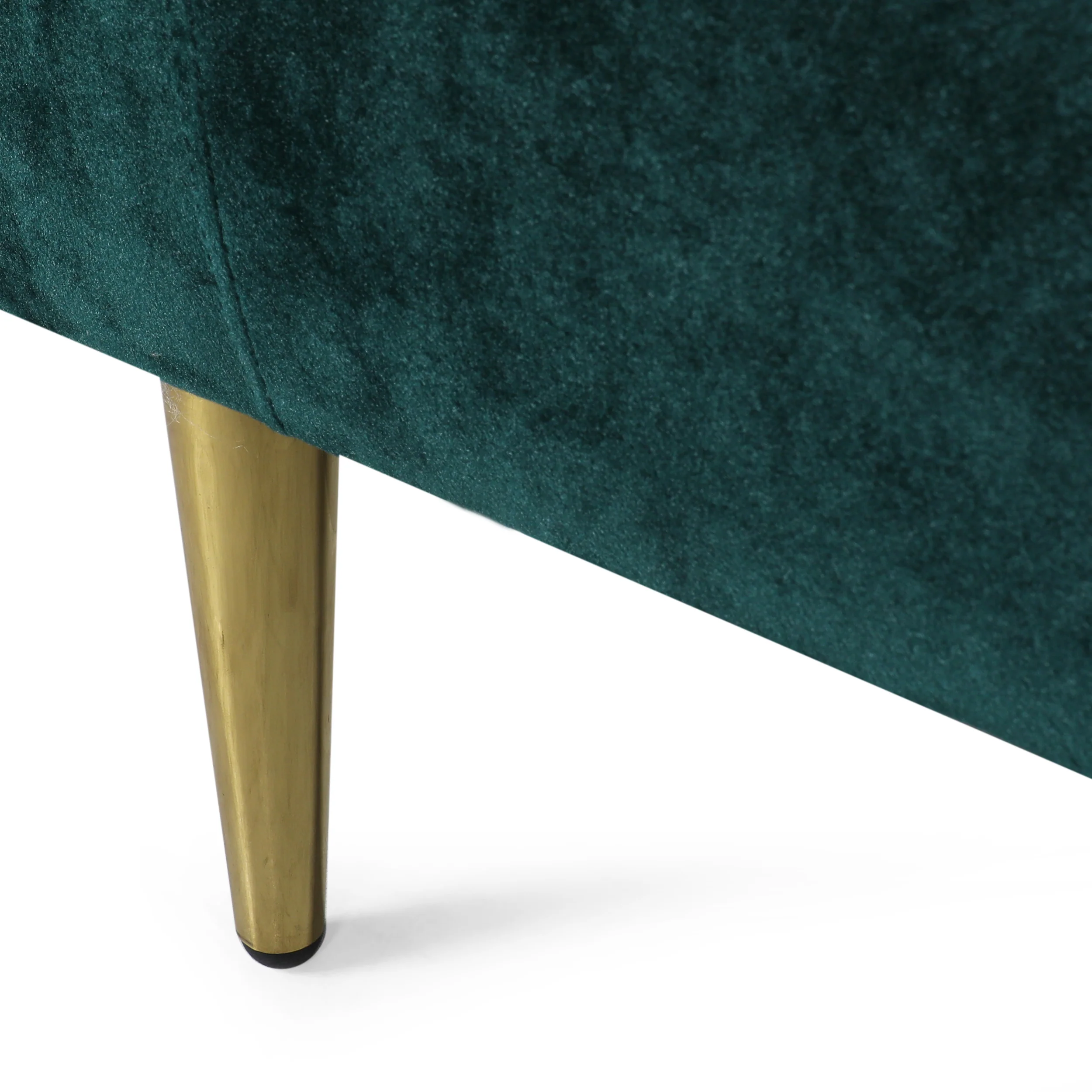 Taylea Modern Glam Tufted Velvet Club Chair - furnishings