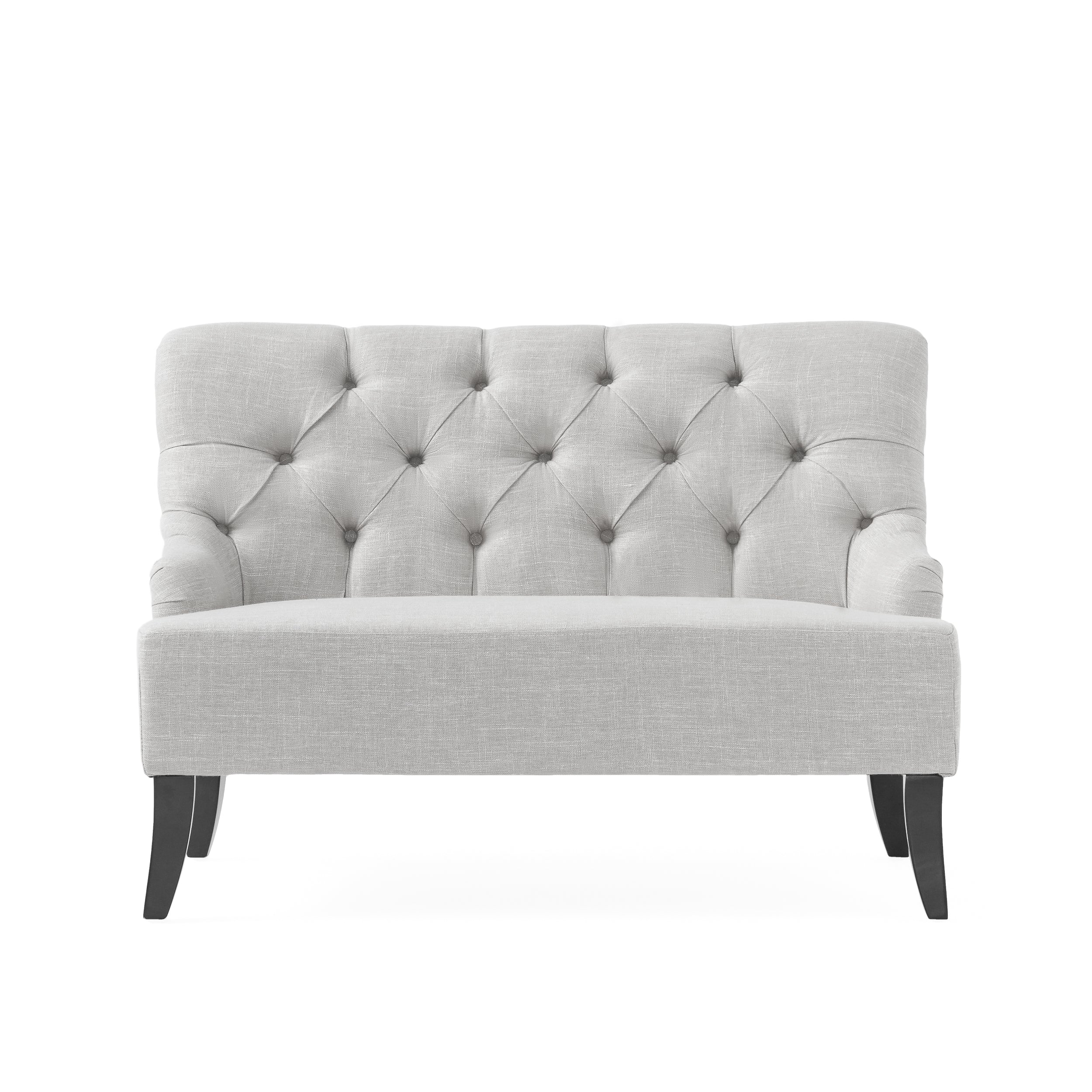 Nicoletta Fabric Settee Loveseat - furnishings