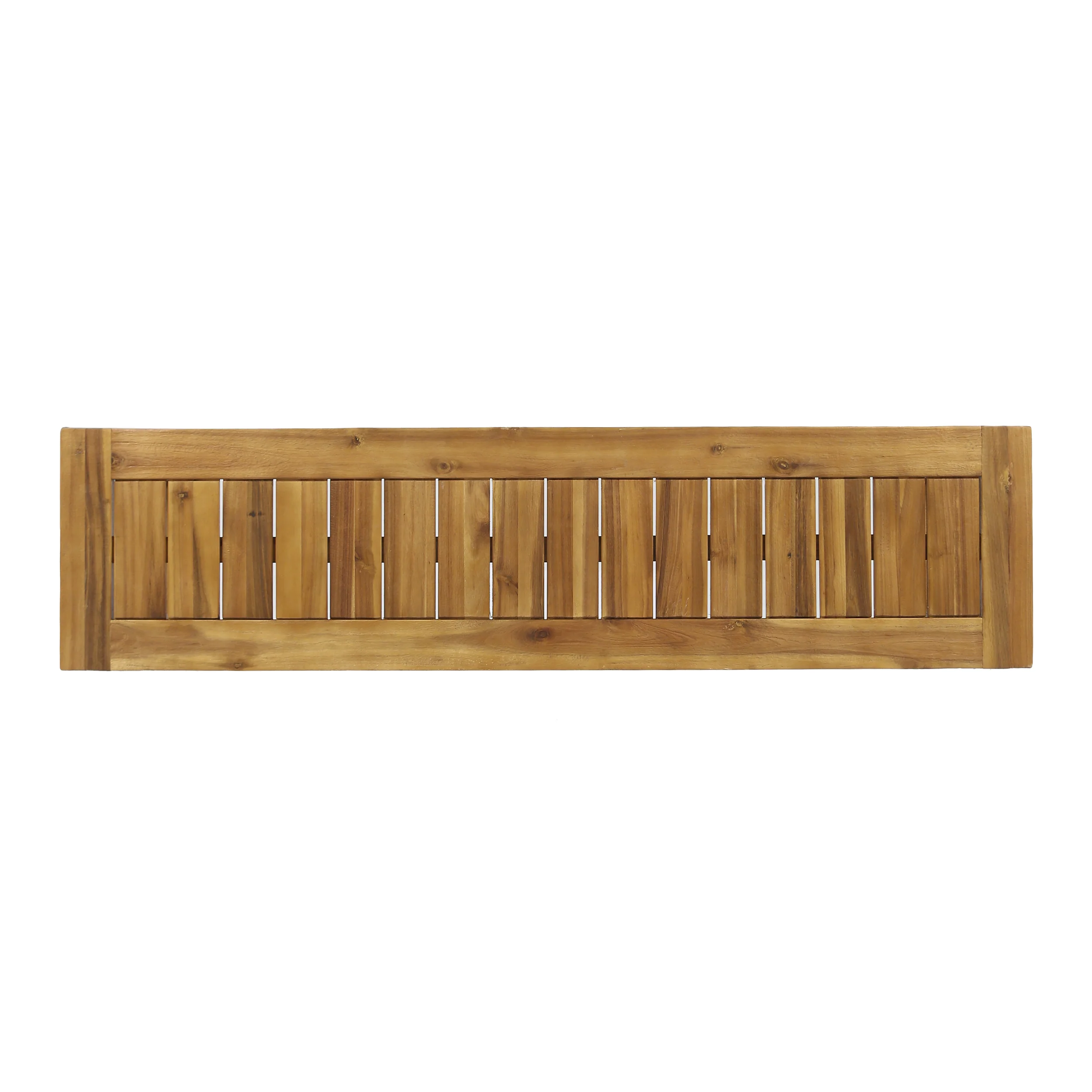 Kemp Outdoor Acacia Wood Bench - furnishings