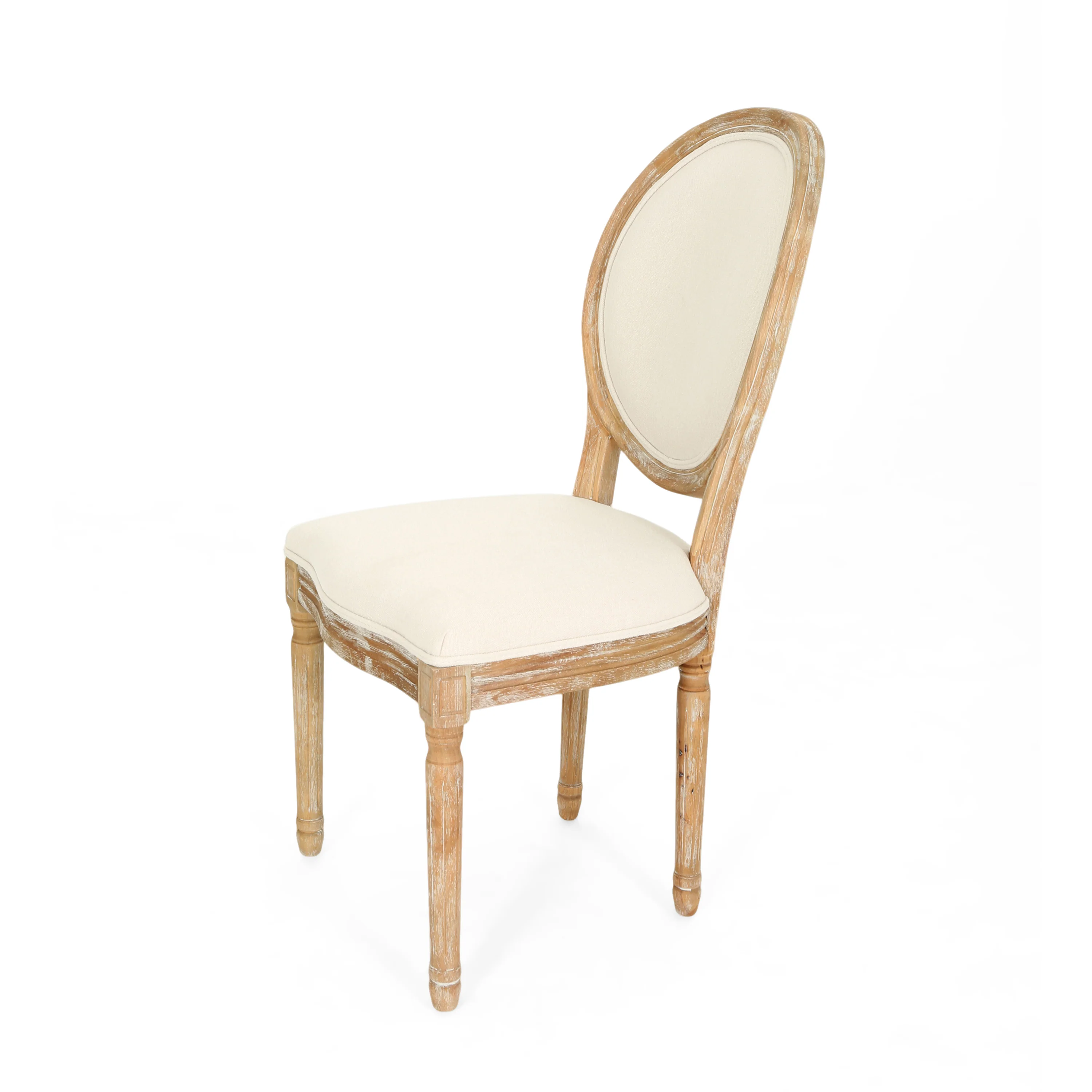 Reed Upholstered French Design Dining Chairs - furnishings