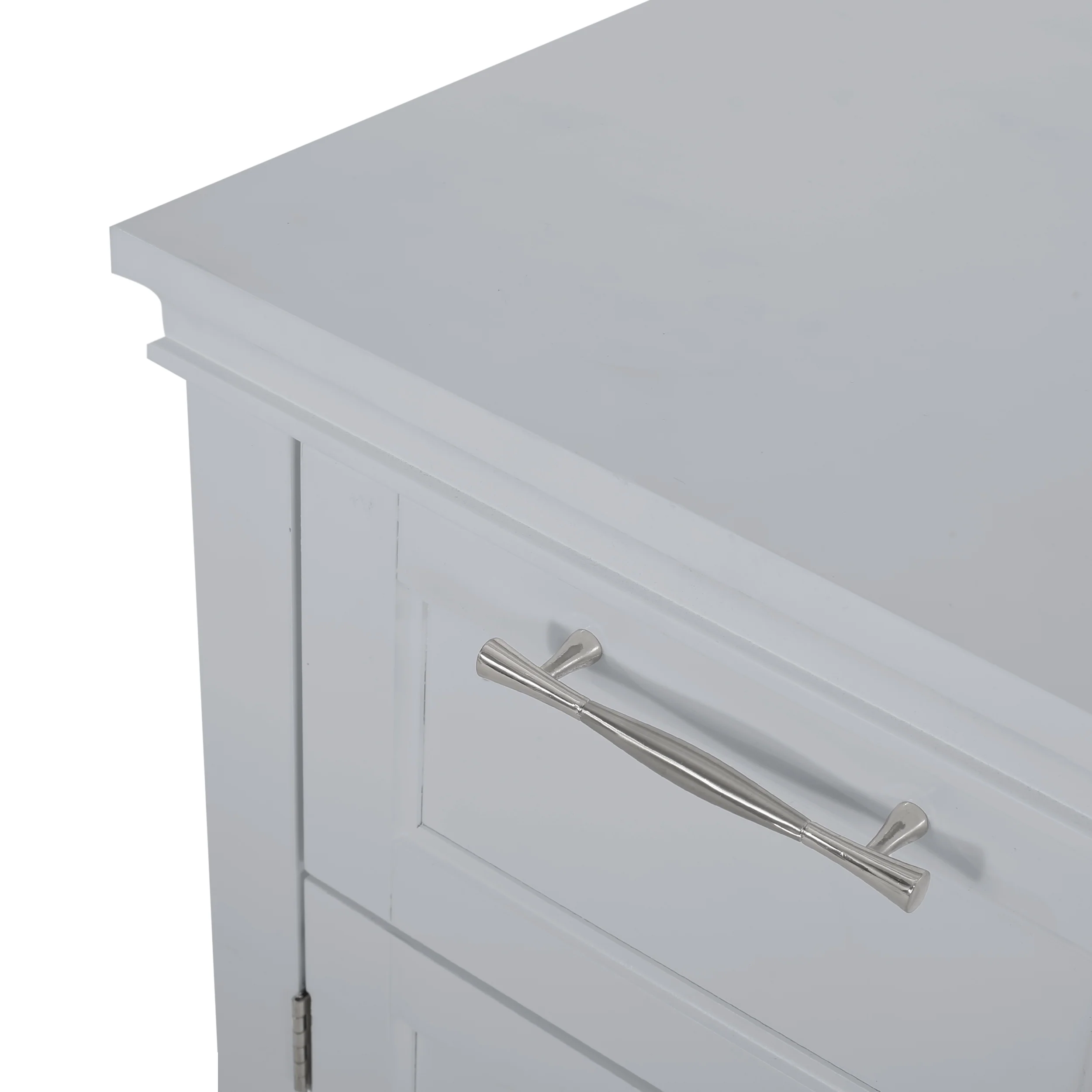 Meader Modern Bathroom Floor Storage Cabinet with Drawer - furnishings