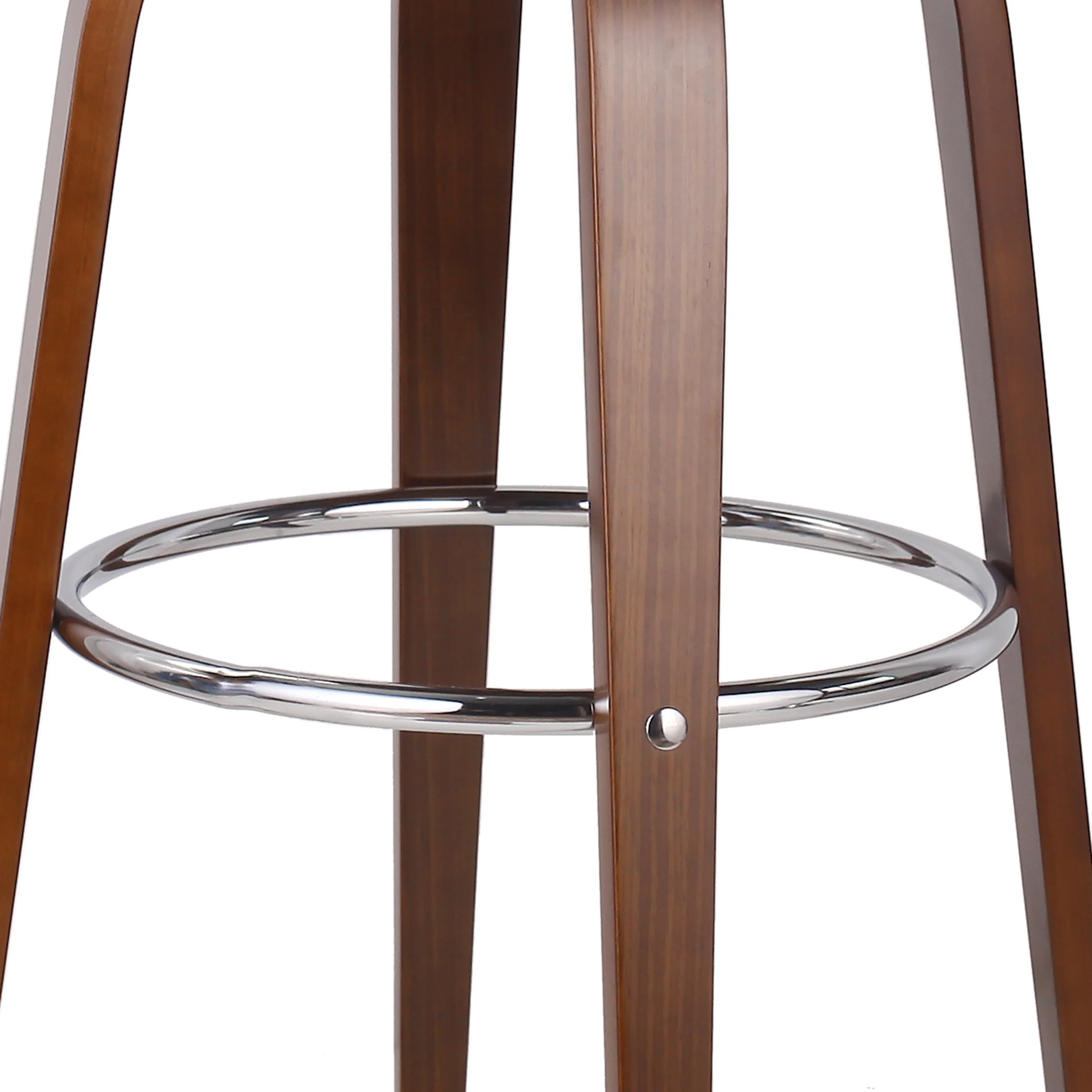Soledad Mid-Century Modern Upholstered Swivel Barstool - furnishings