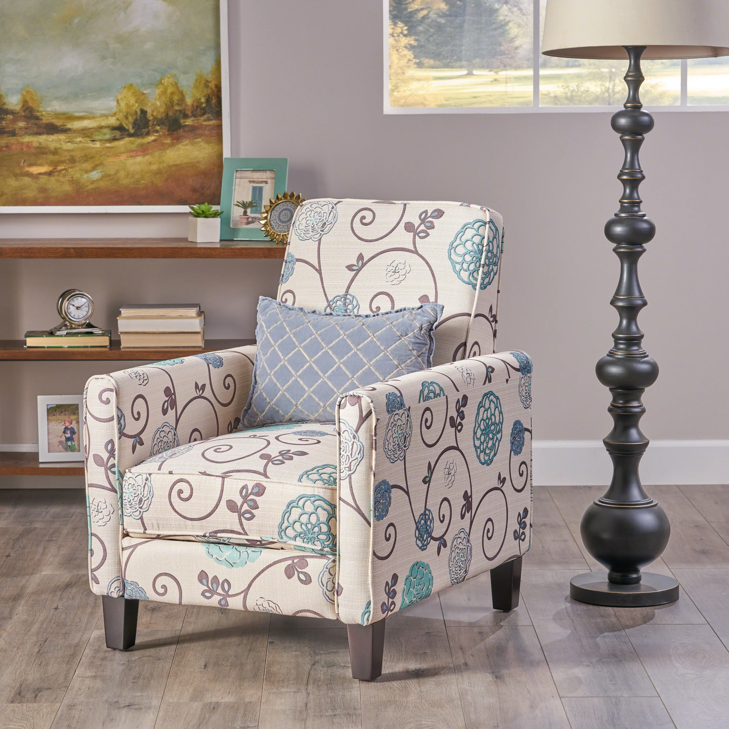 Lucas Fabric Recliner Chair - furnishings