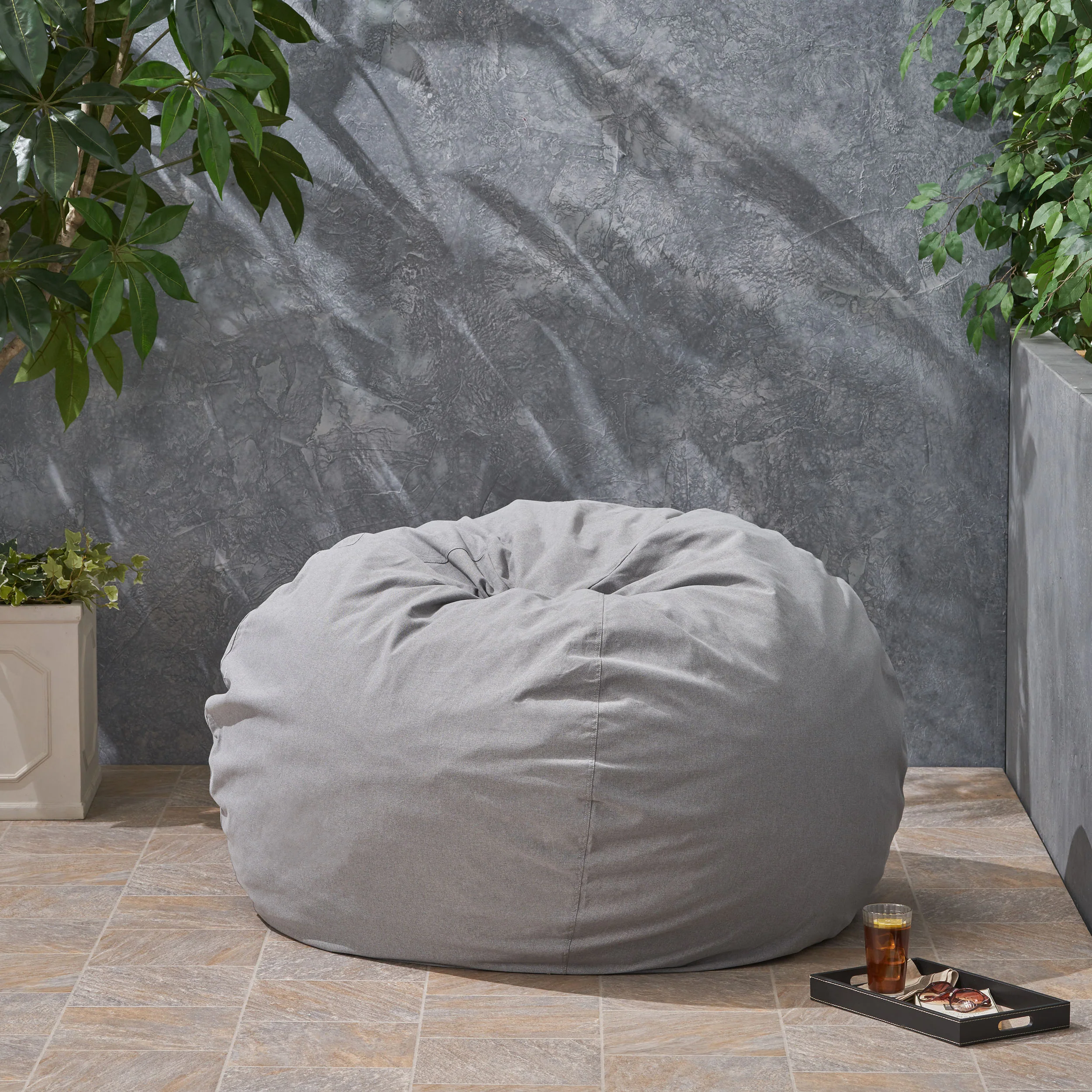 Cavalia Bay Outdoor Water Resistant 4.5 Bean Bag - furnishings