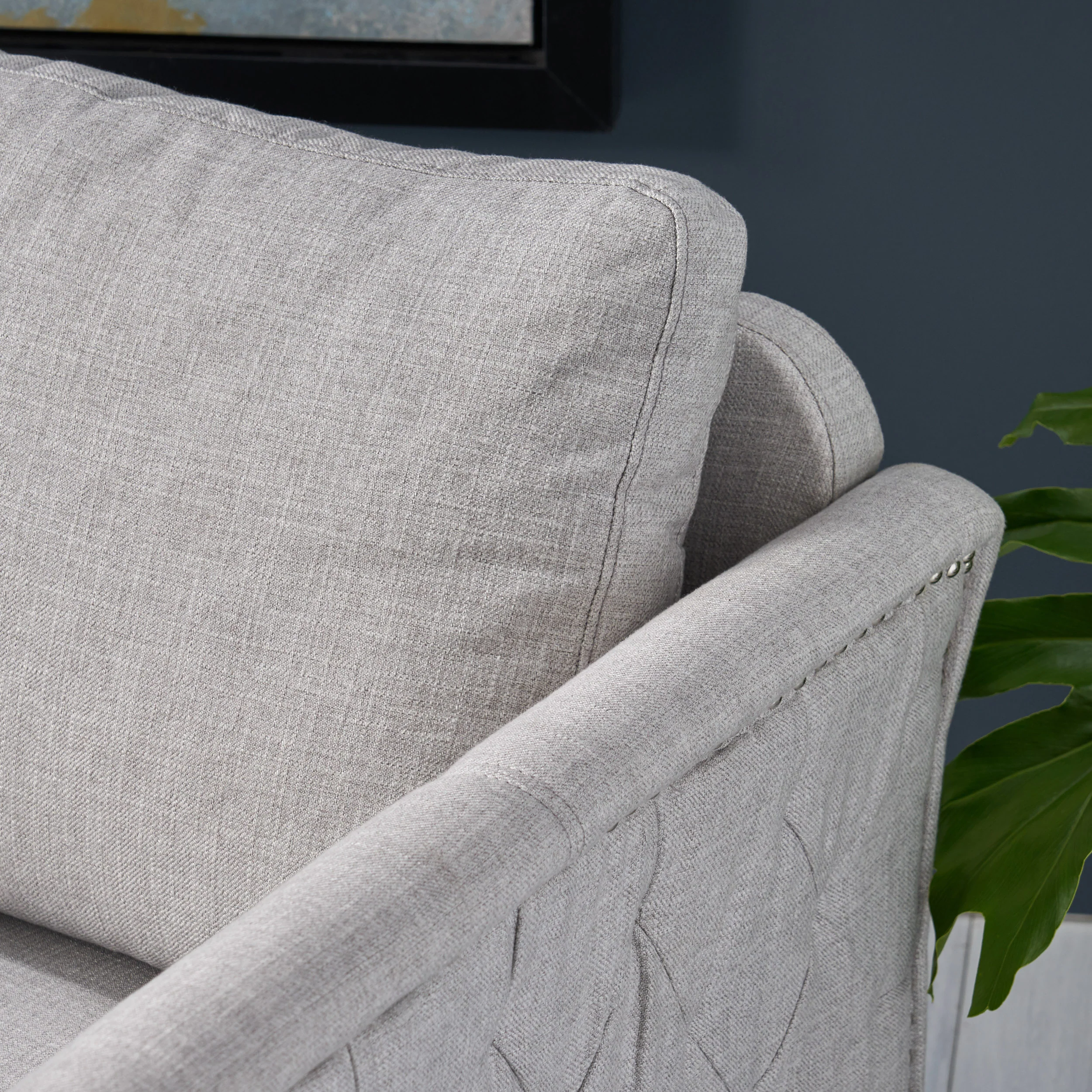 Ritner Traditional Fabric Club Chair - furnishings