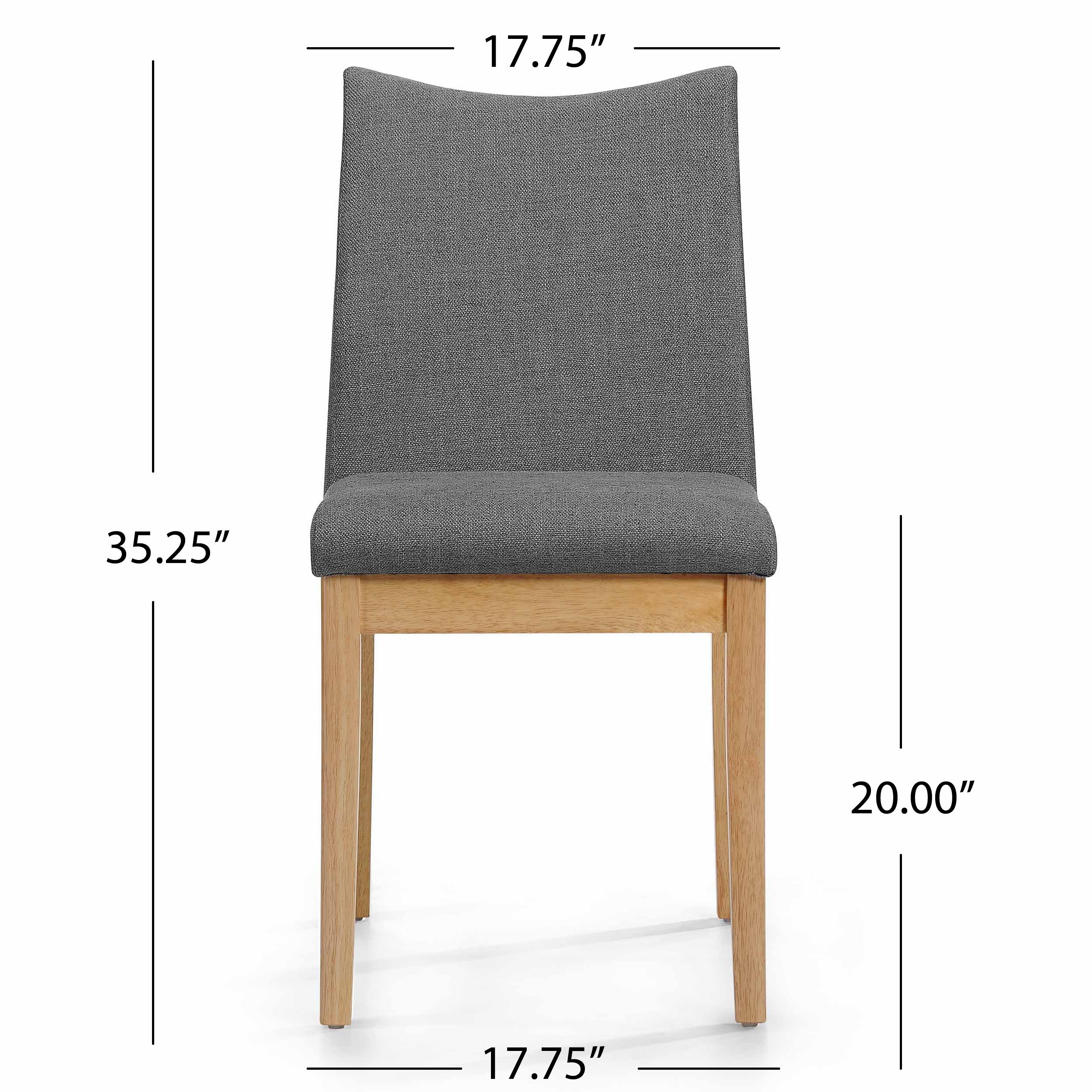 Gertrude Mid-Century Modern 4 Seater Dining Set - furnishings