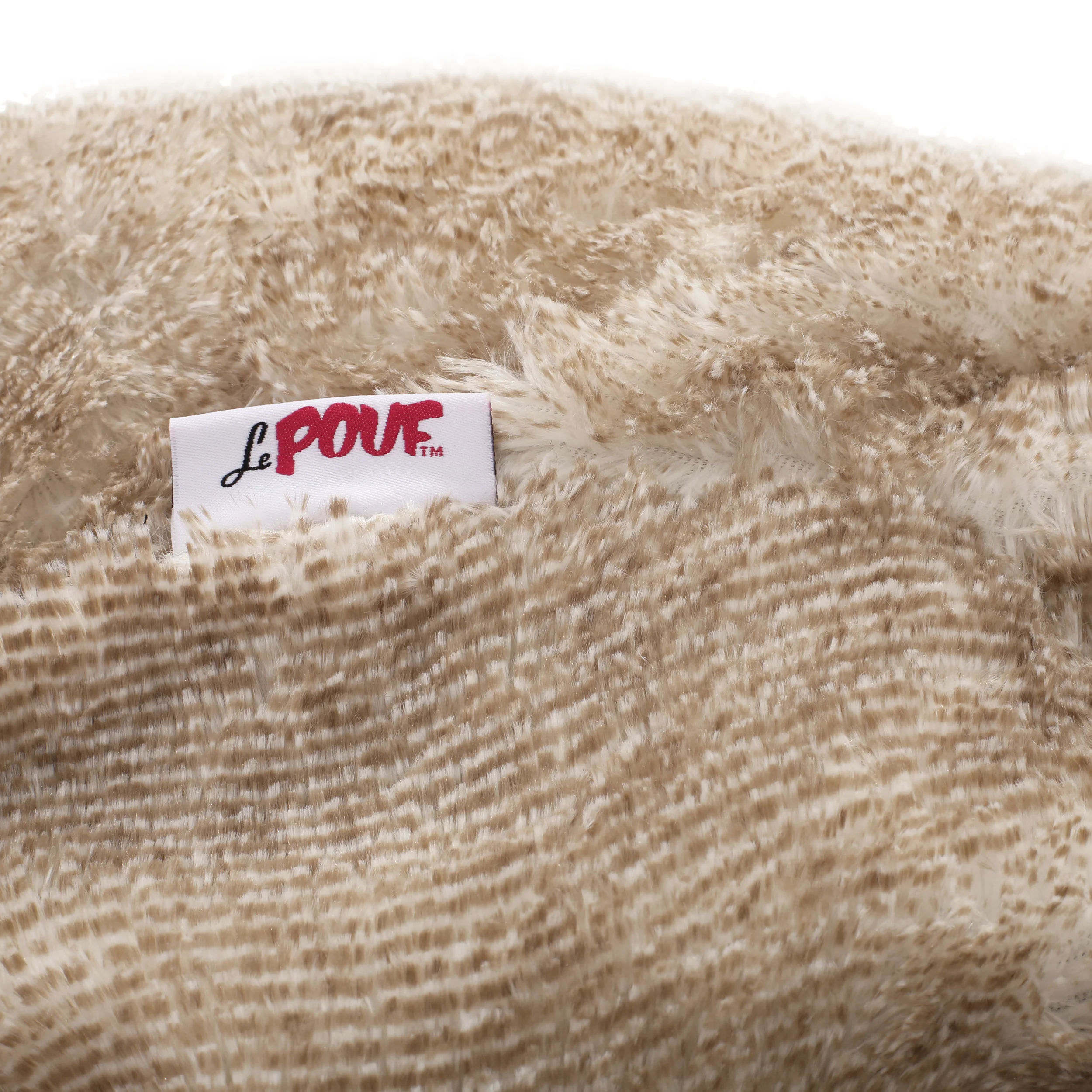 Maysville Modern Glam 3 Foot Faux Fur Winter Bean Bag - furnishings