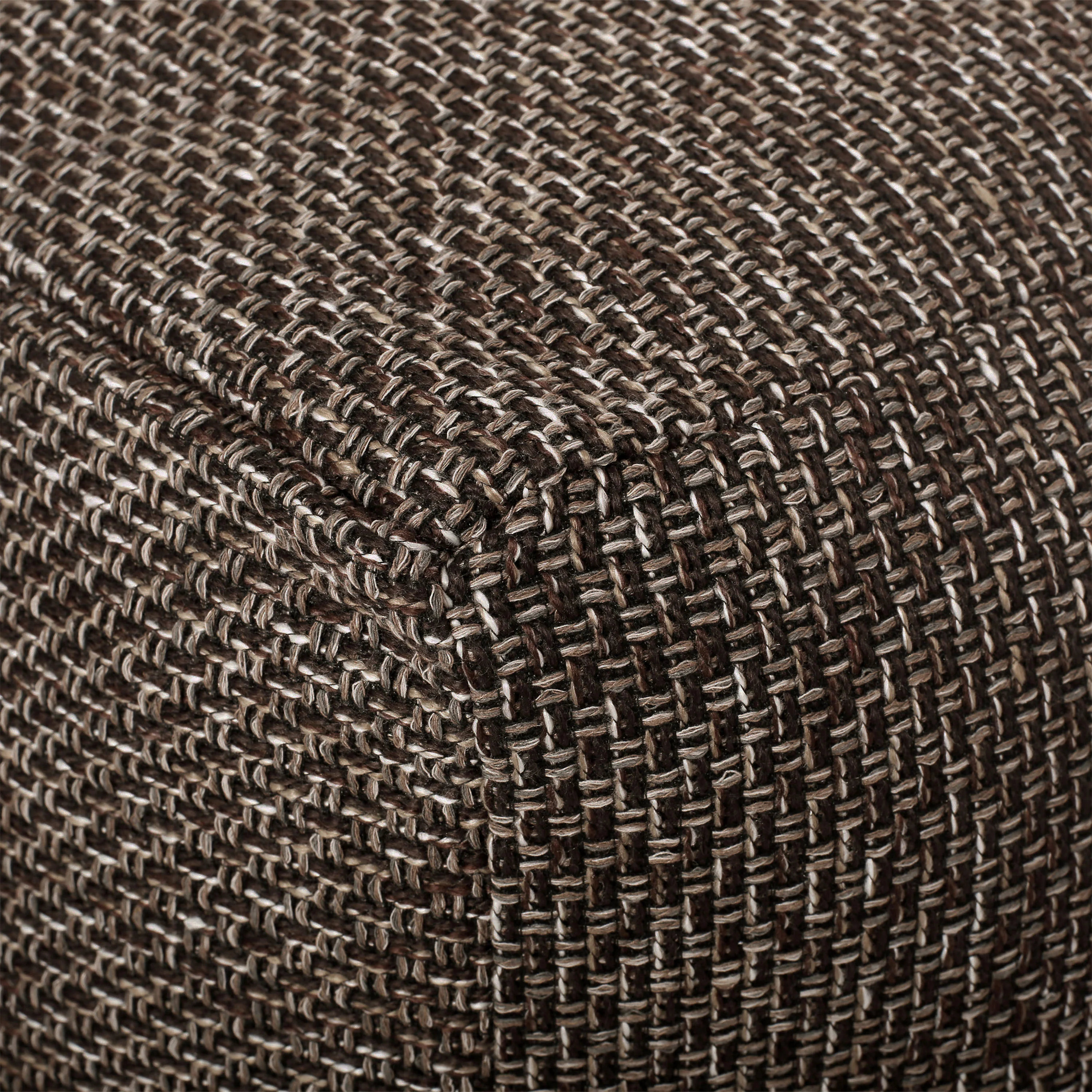 Rakiya Contemporary Fabric Pouf - furnishings