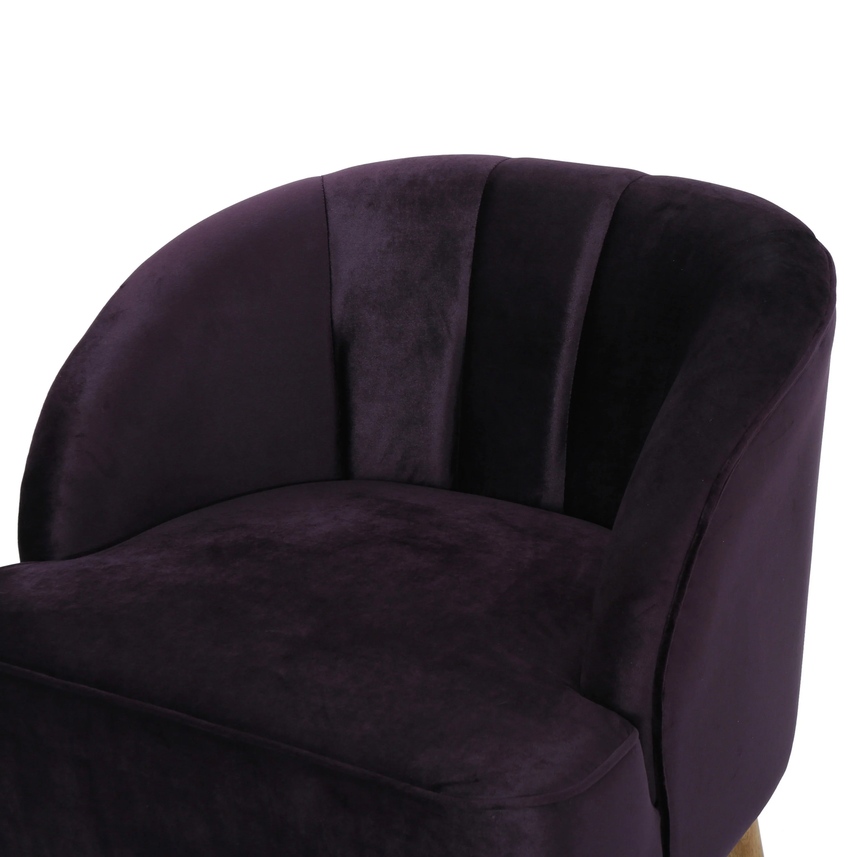 Scarlett Modern New Velvet Accent Chair - furnishings