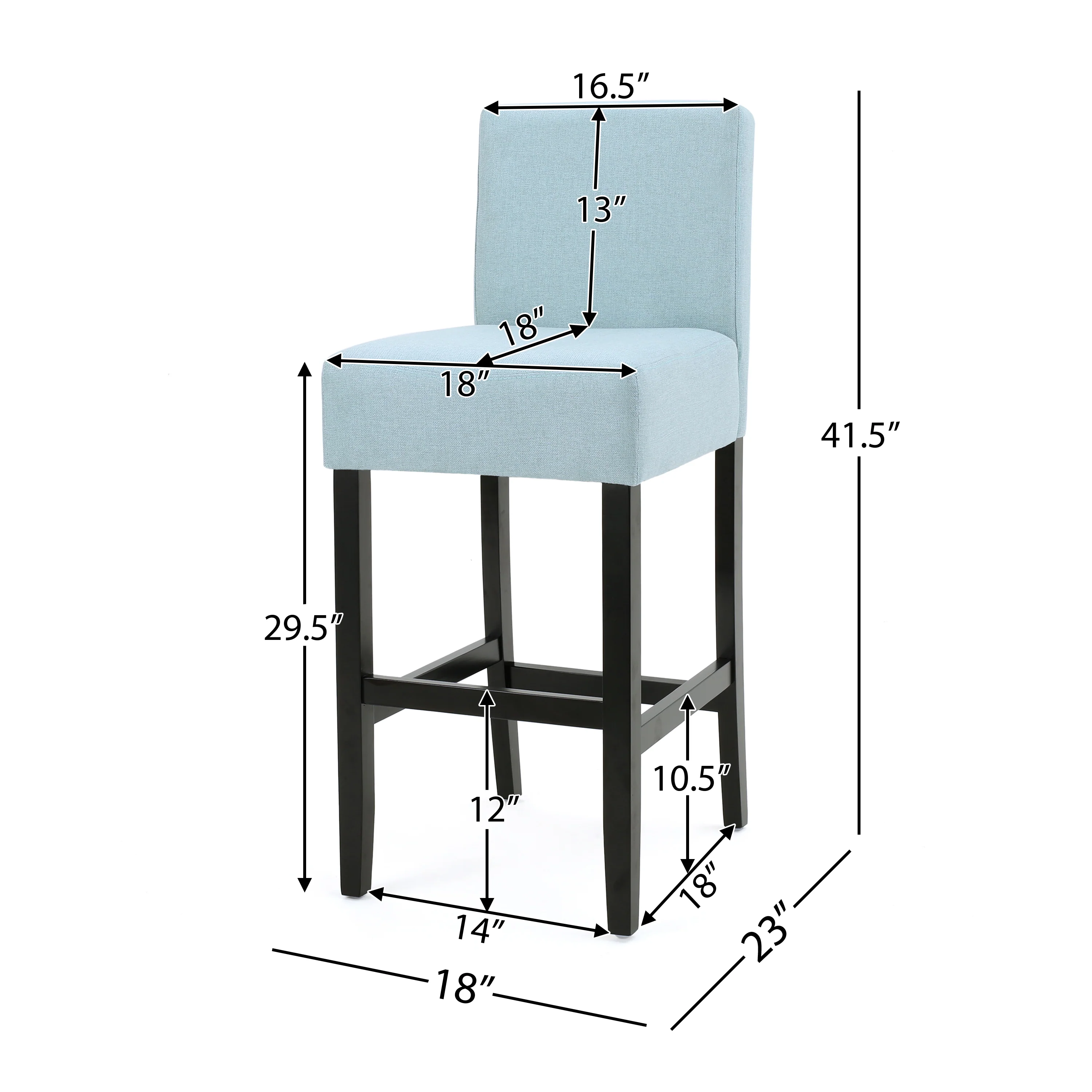 Bell 30-Inch Barstool (Set of 2) - furnishings
