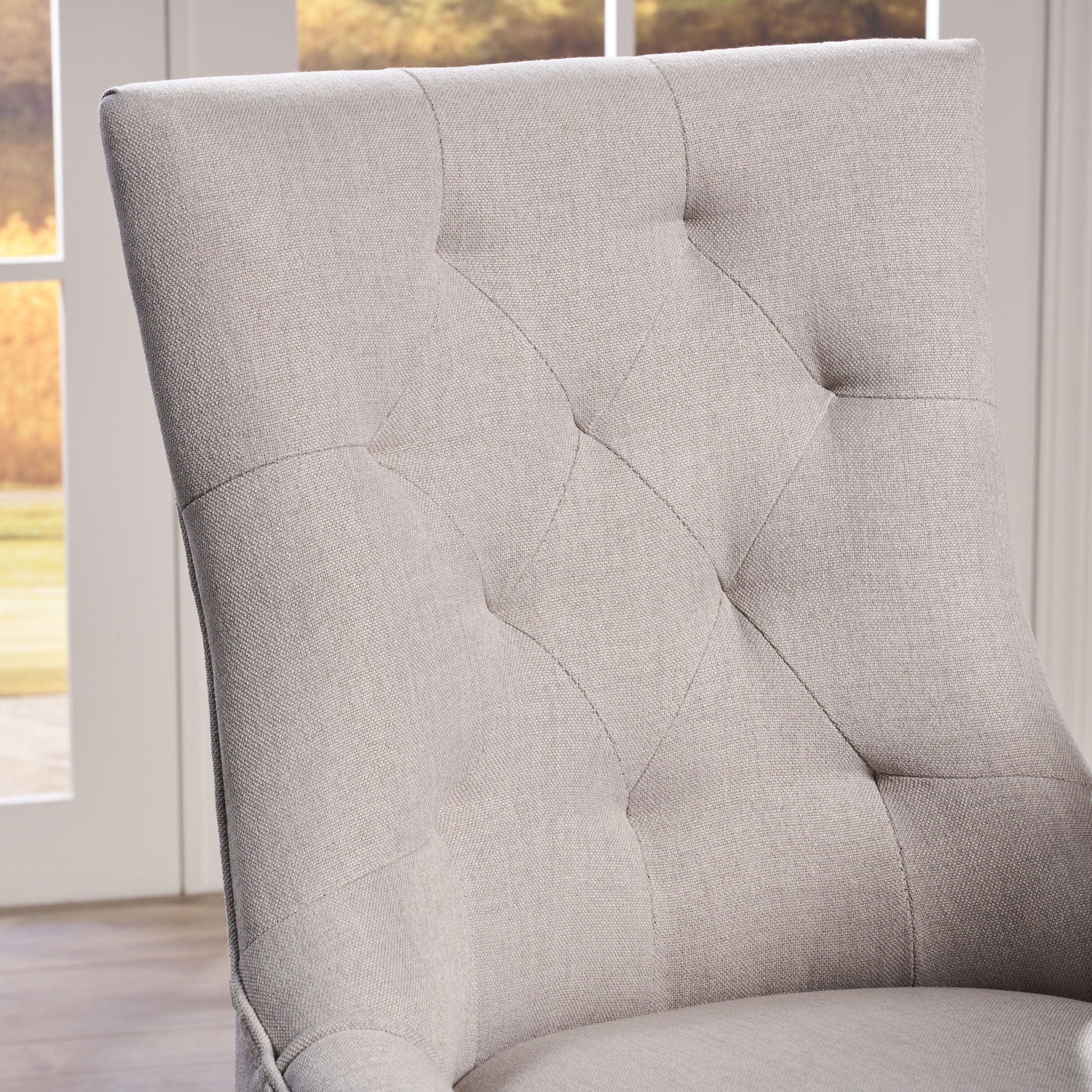Stacy Hourglass Fabric Dining Chairs (Set of 4) - furnishings