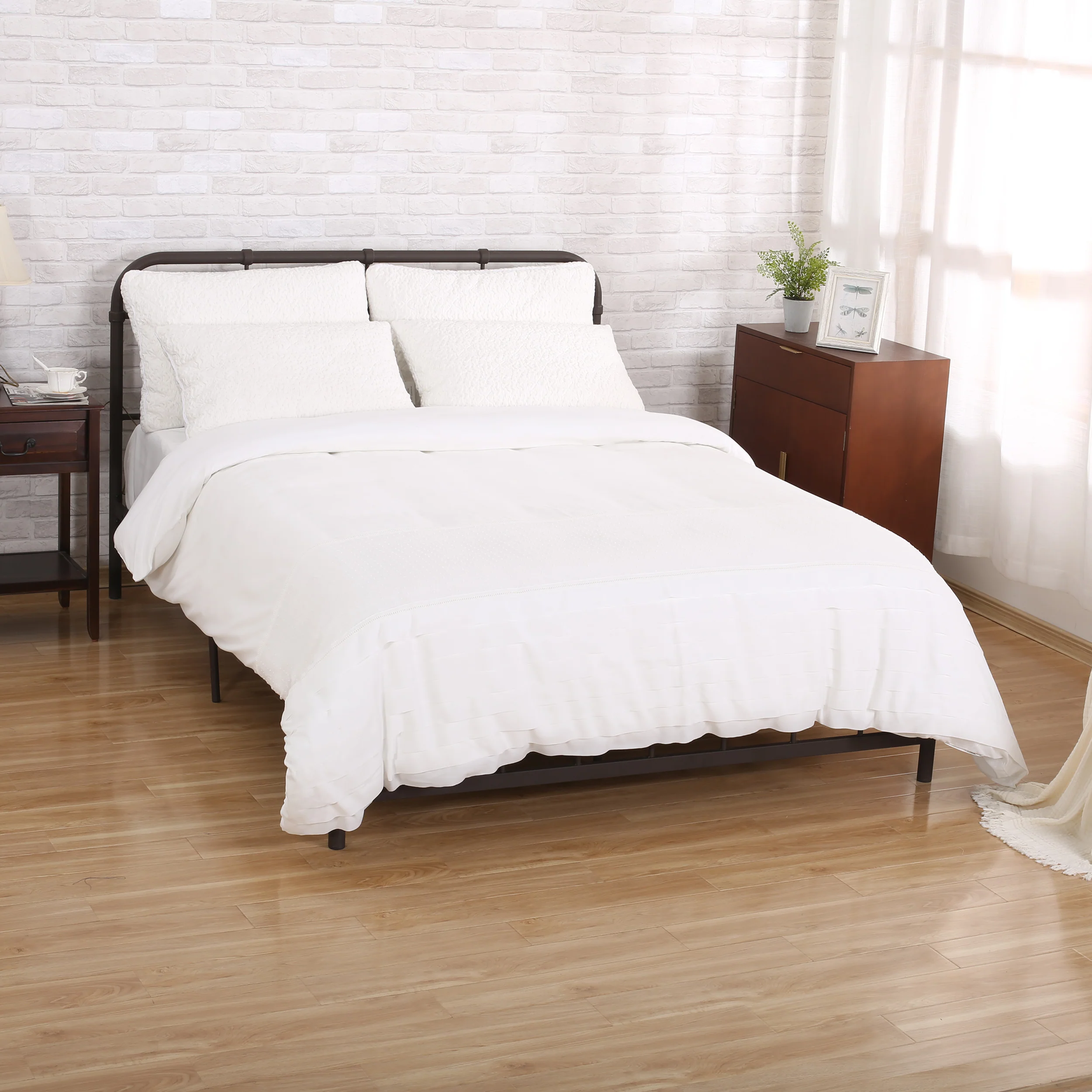 Louise Queen Size Fabric Duvet Cover - furnishings
