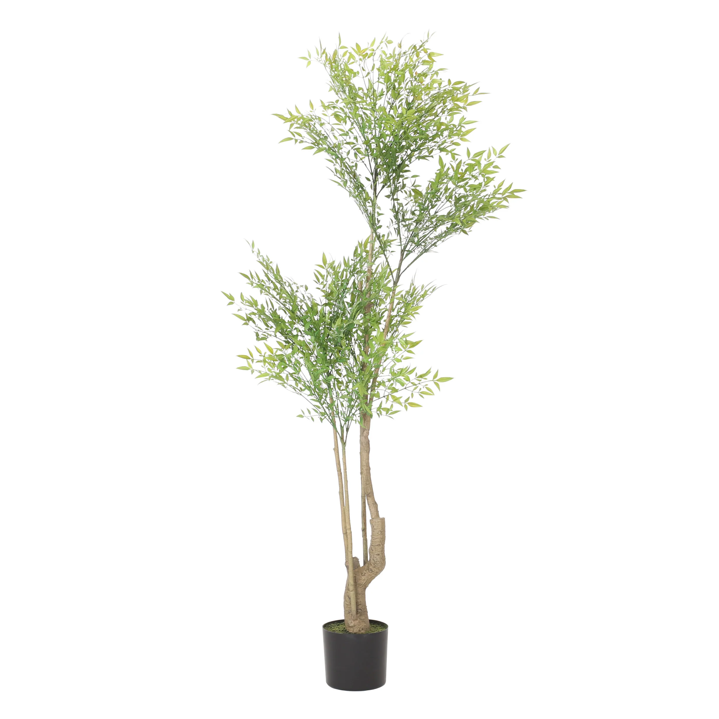 Hartshorn Artificial Heavenly Bamboo Nandina Tree - furnishings