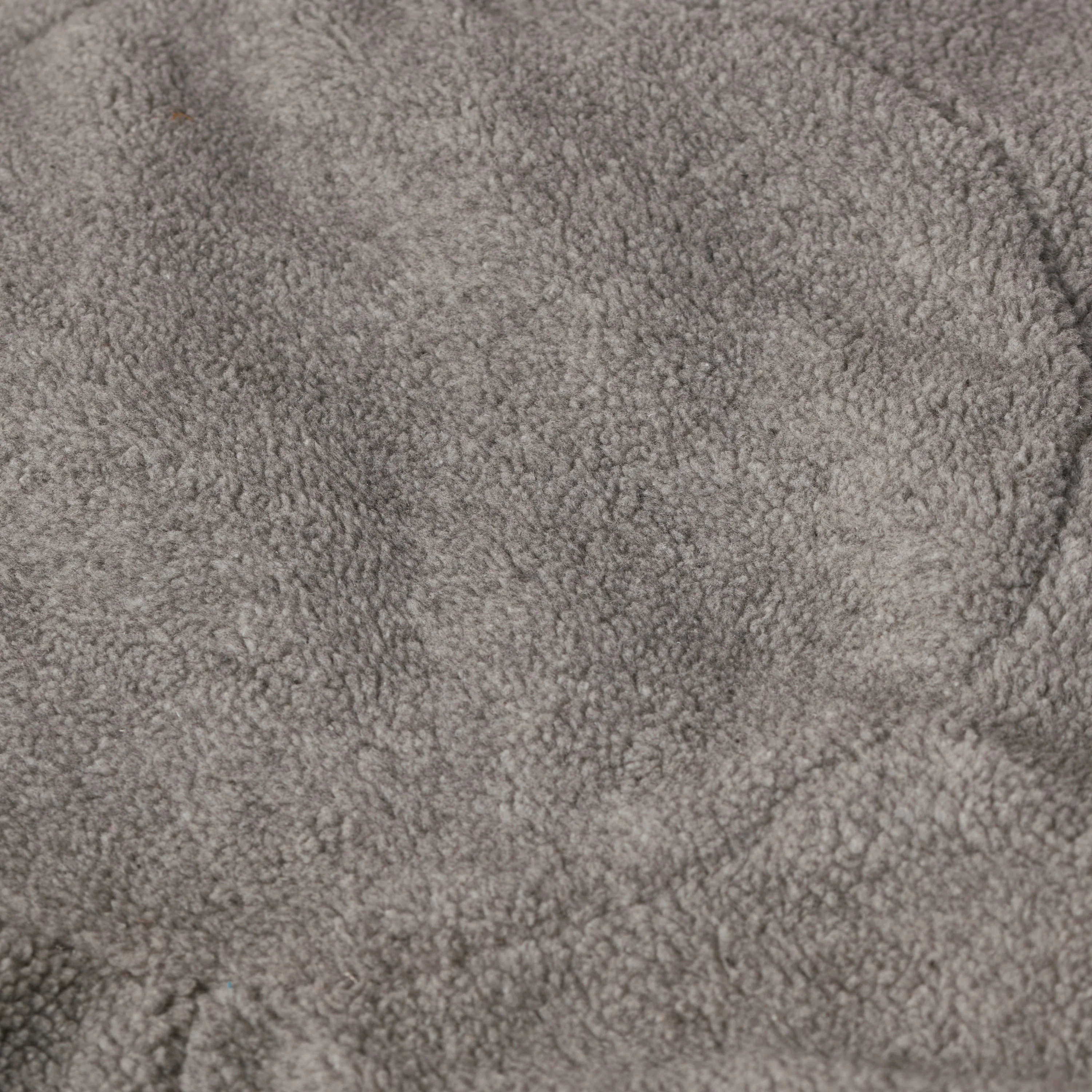 Achille Modern Shearling 5 Foot Bean Bag - furnishings