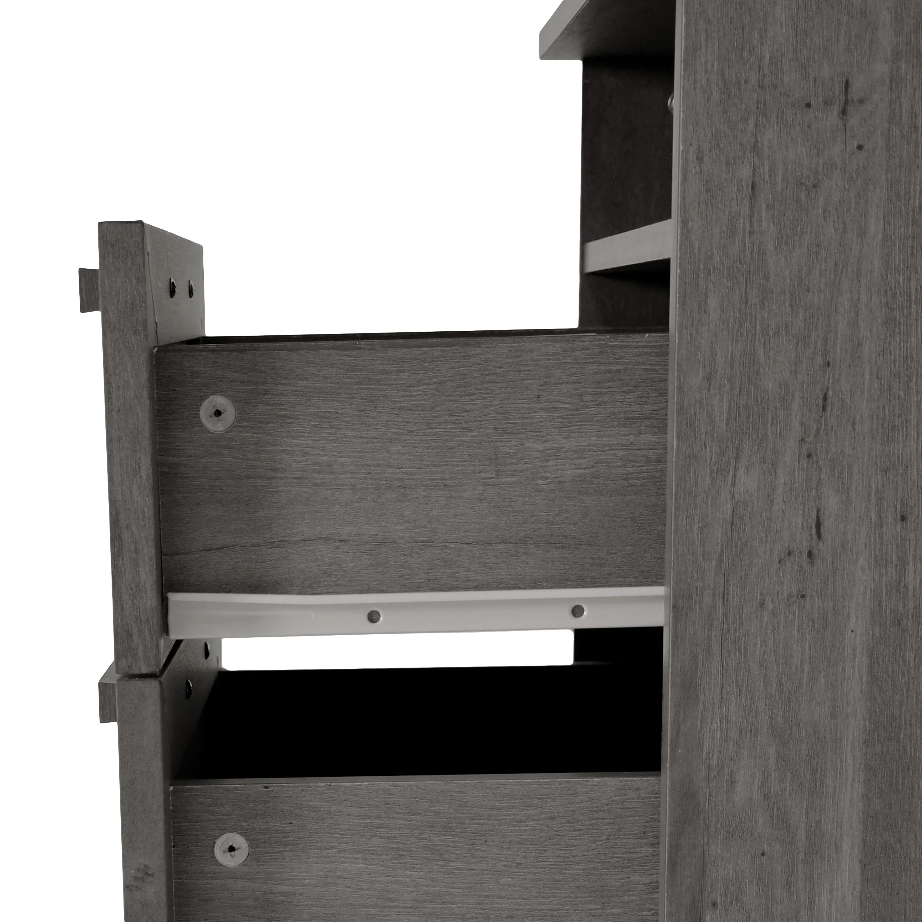 Broxon Rustic 2 Drawer Nightstand - furnishings