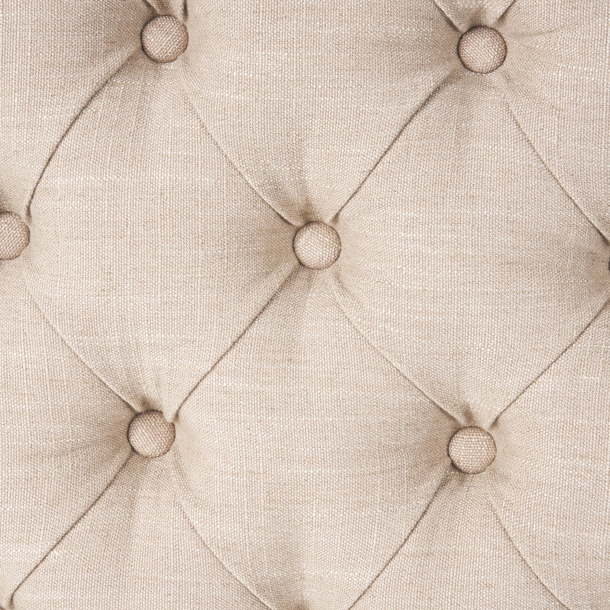 Holland Queen/Full Sandy Beige Fabric Headboard - furnishings