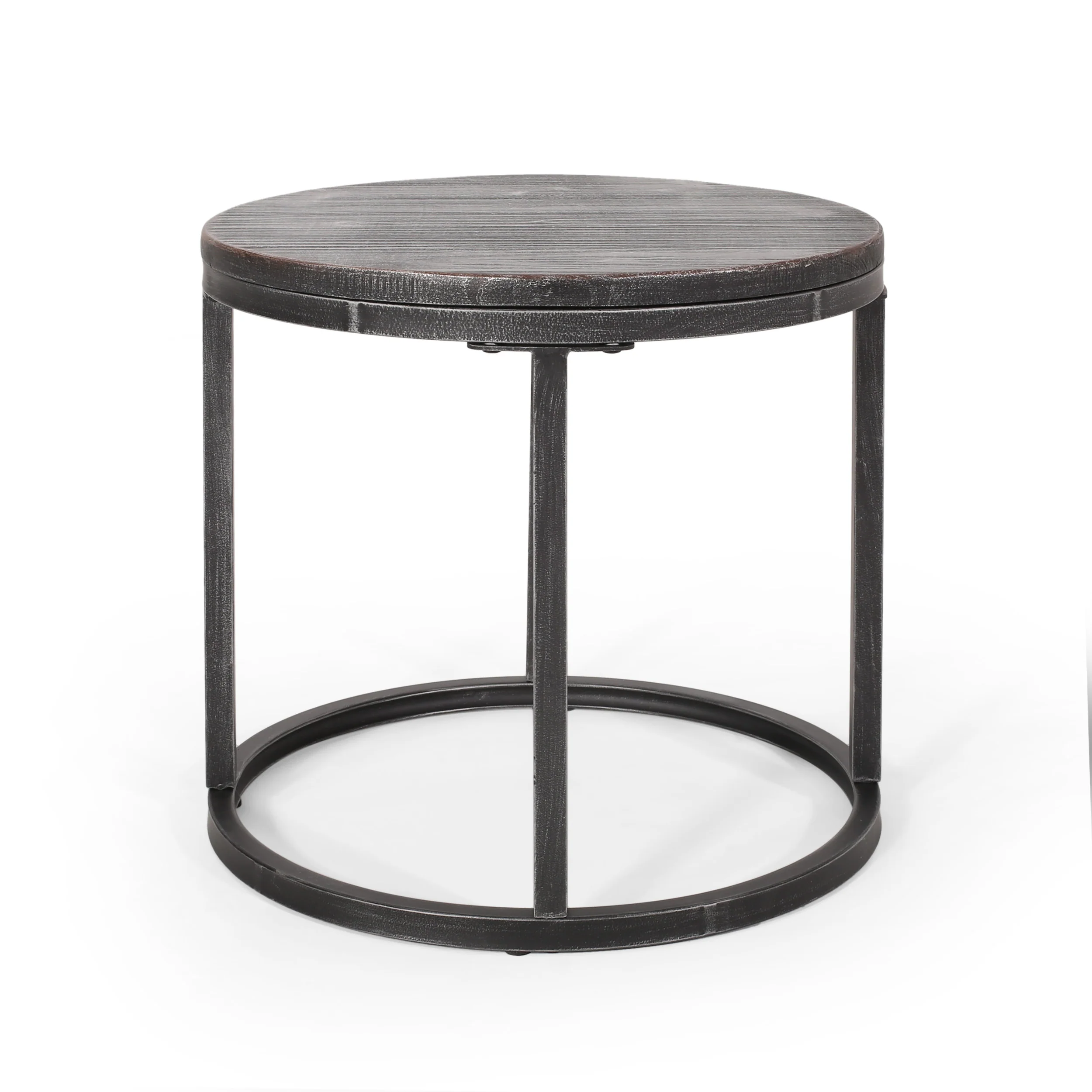 Pia Modern Industrial Coffee Table Set - furnishings