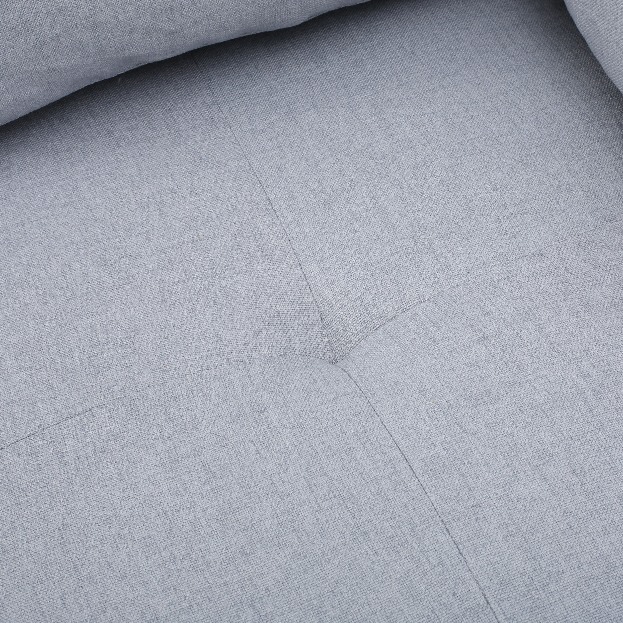 Bridger Fabric Sectional Couch with Storage Ottoman - furnishings