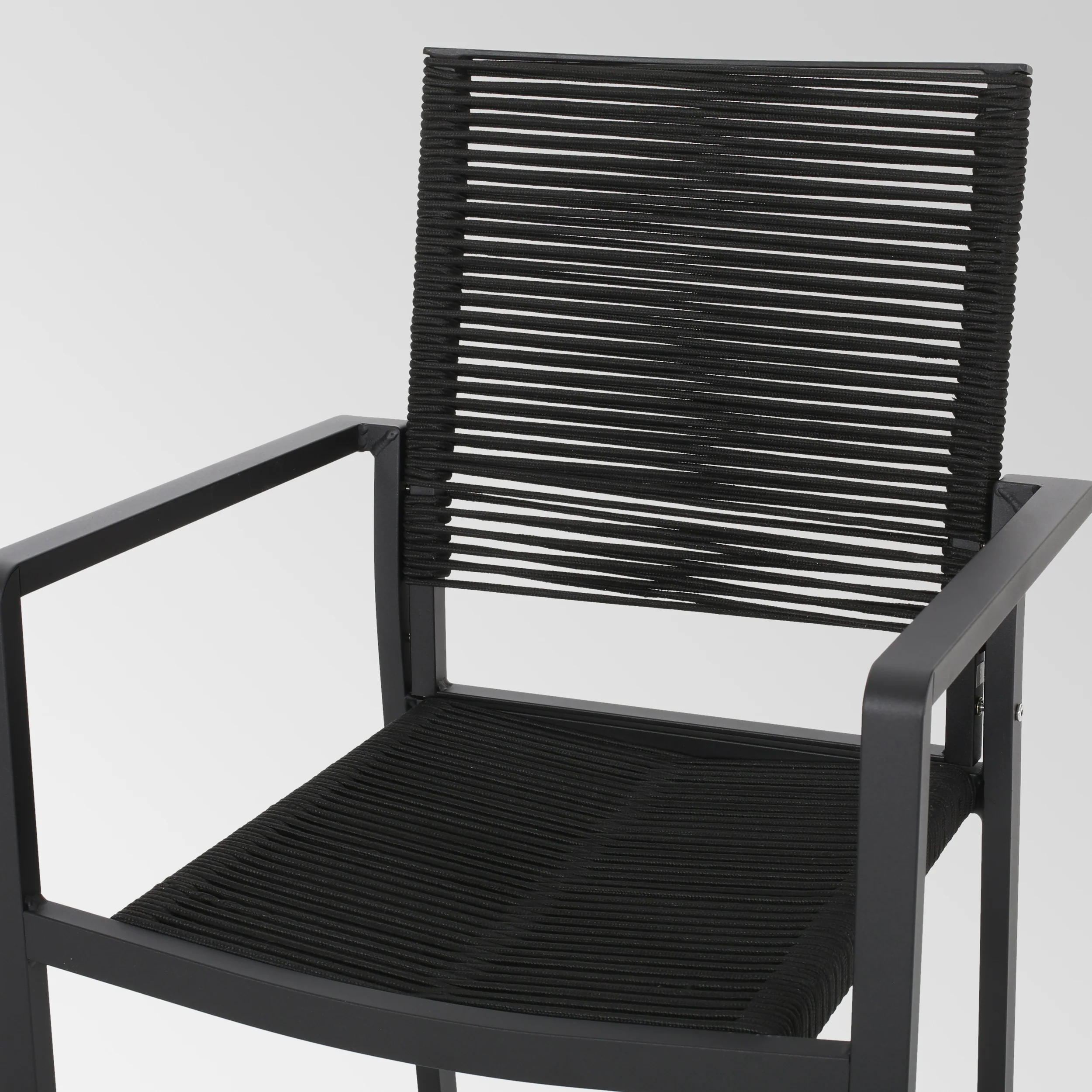 Layni Outdoor Modern 6 Seater Aluminum Dining Set with Expandable Table - furnishings