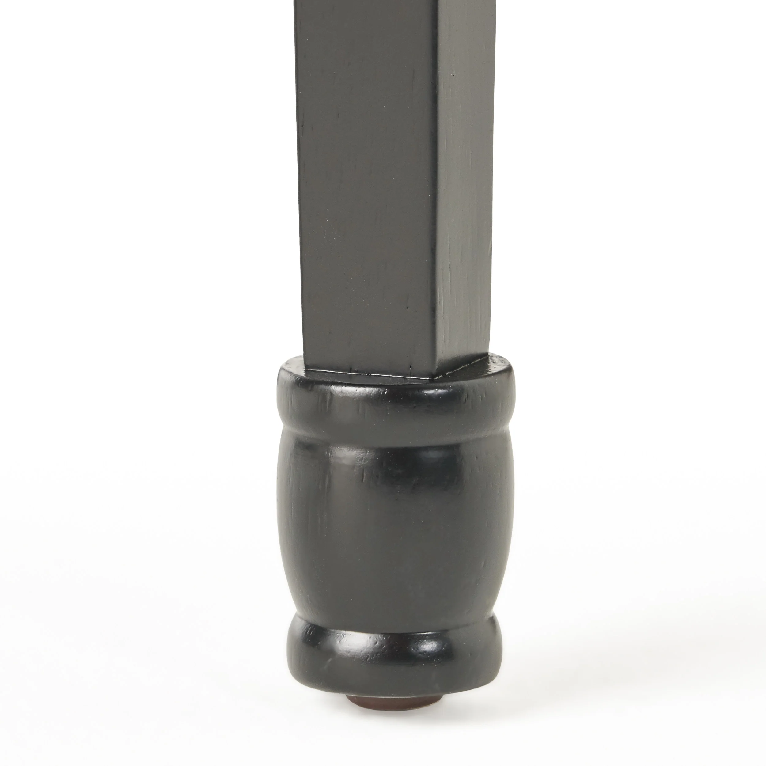 Montreal Farmhouse Black Bonded Leather Swivel Barstool with Arms - furnishings