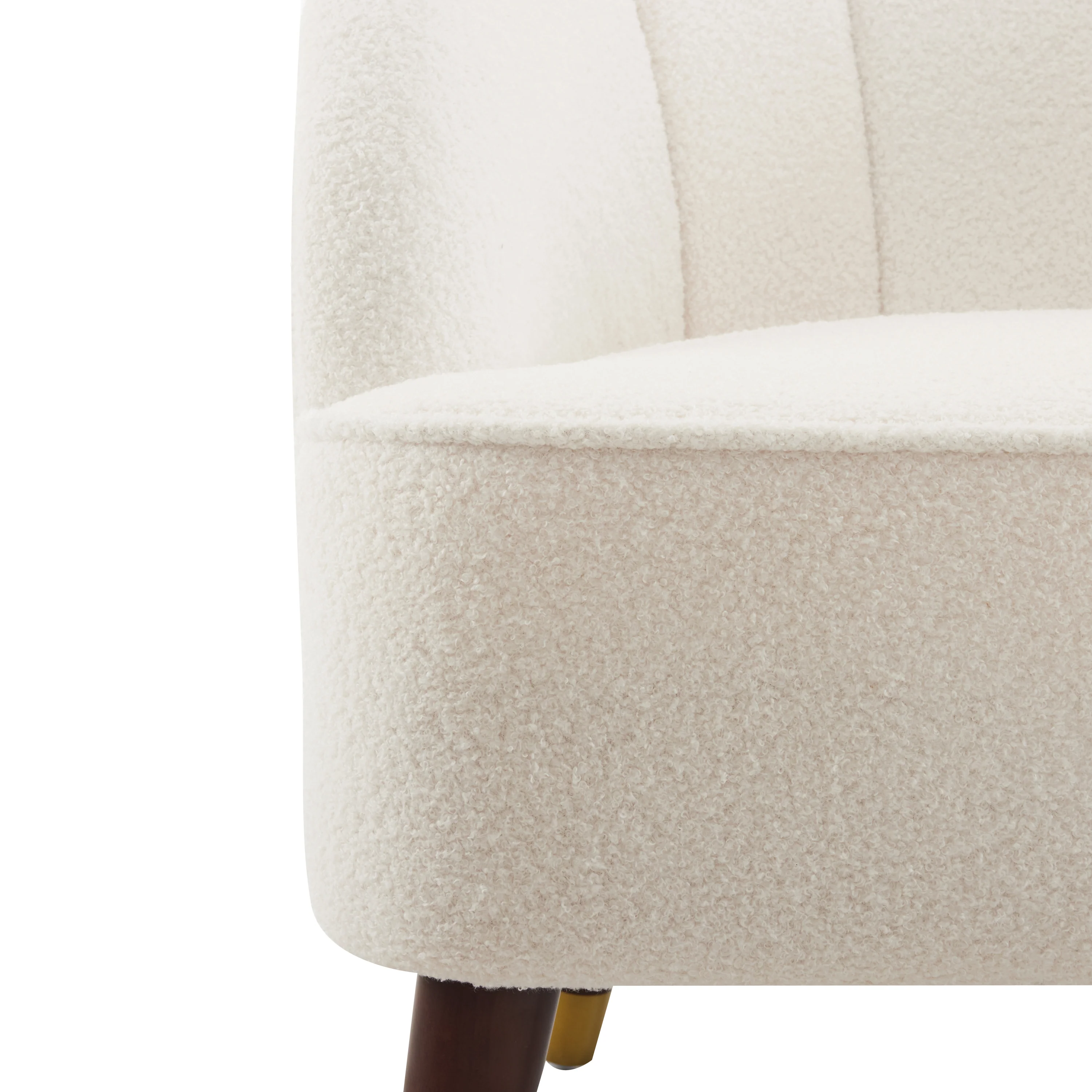 Veneras Velvet Barrel Club Chair - furnishings