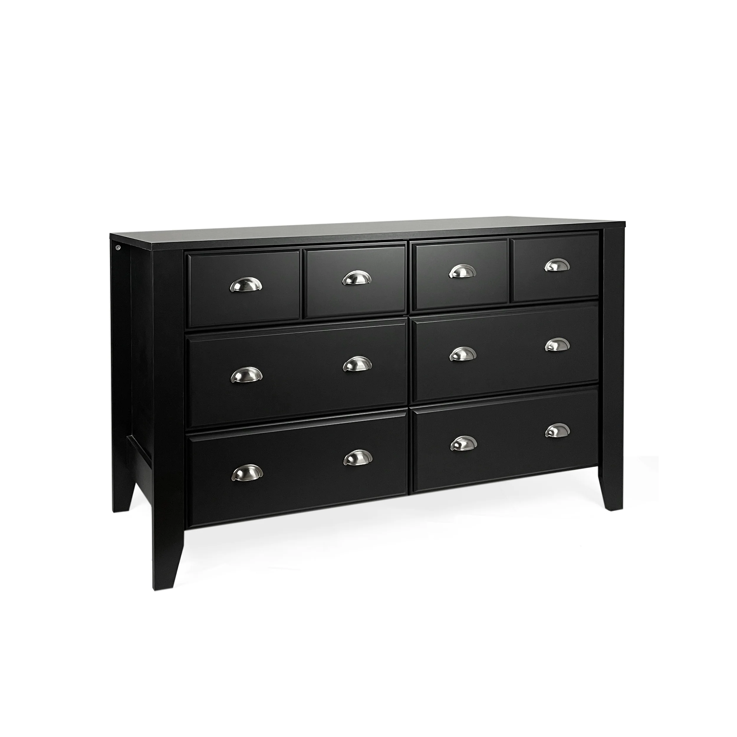 Cleary Contemporary Faux Wood 6 Drawer Double Dresser - furnishings