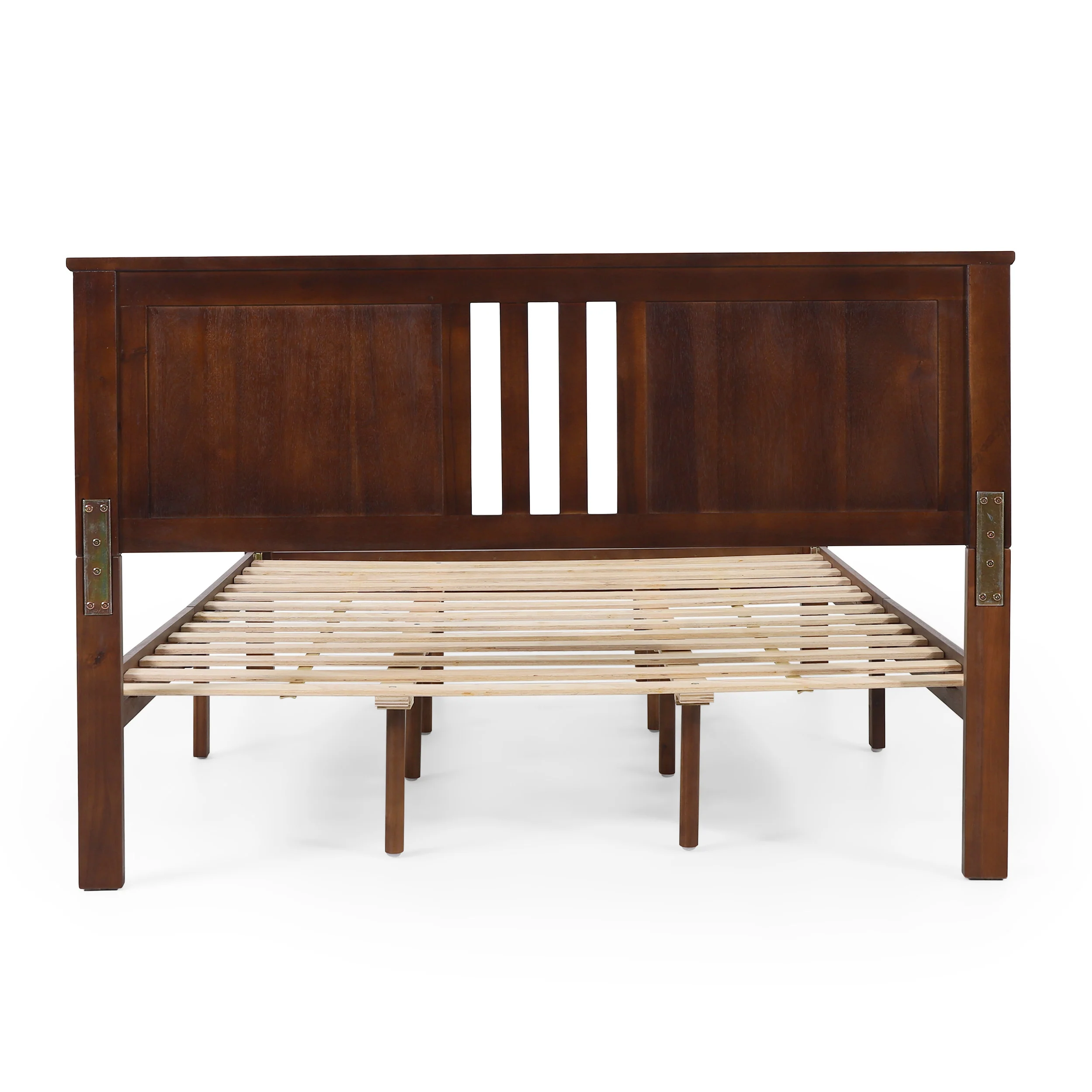Kashtyn Modern Farmhouse Acacia Wood Queen Bed Platform - furnishings