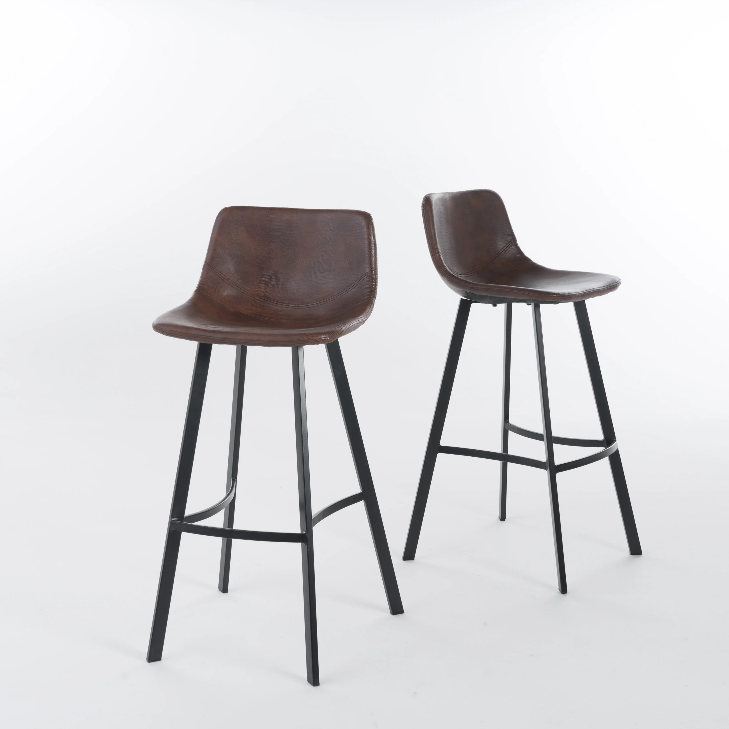 Rex Modern Upholstered Bar Stool (Set of 2) - furnishings