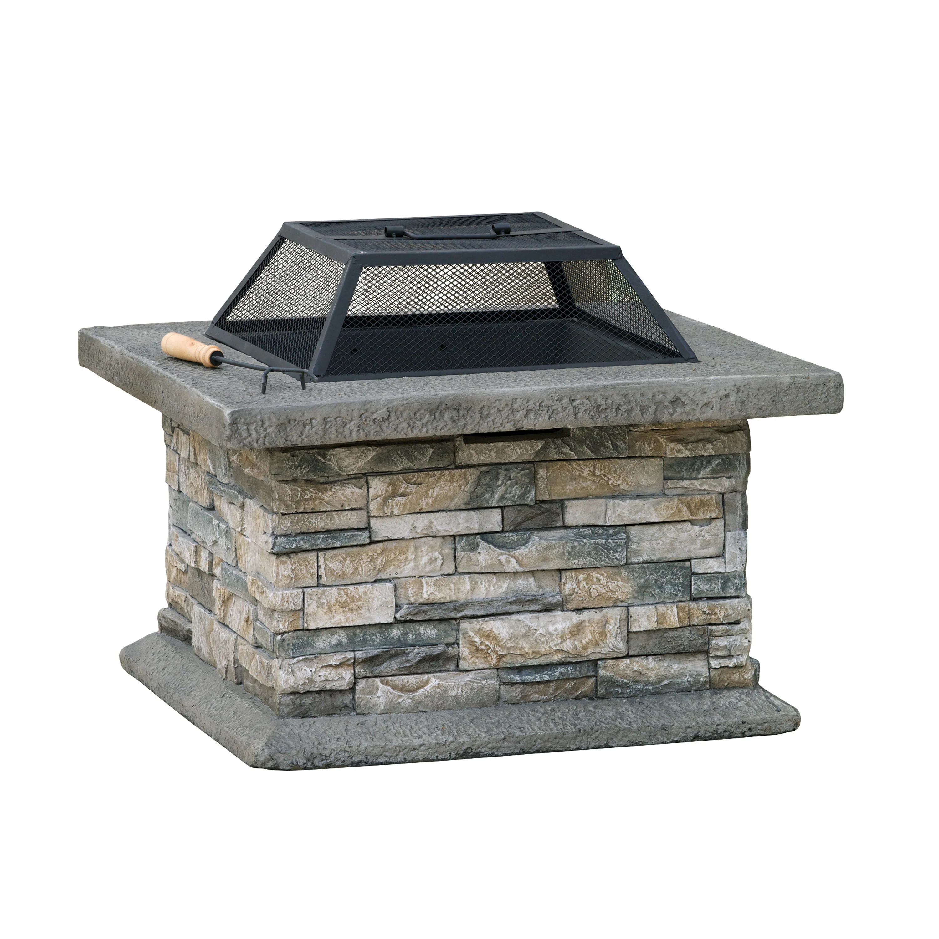 Kentwood Outdoor Fire Pit - furnishings