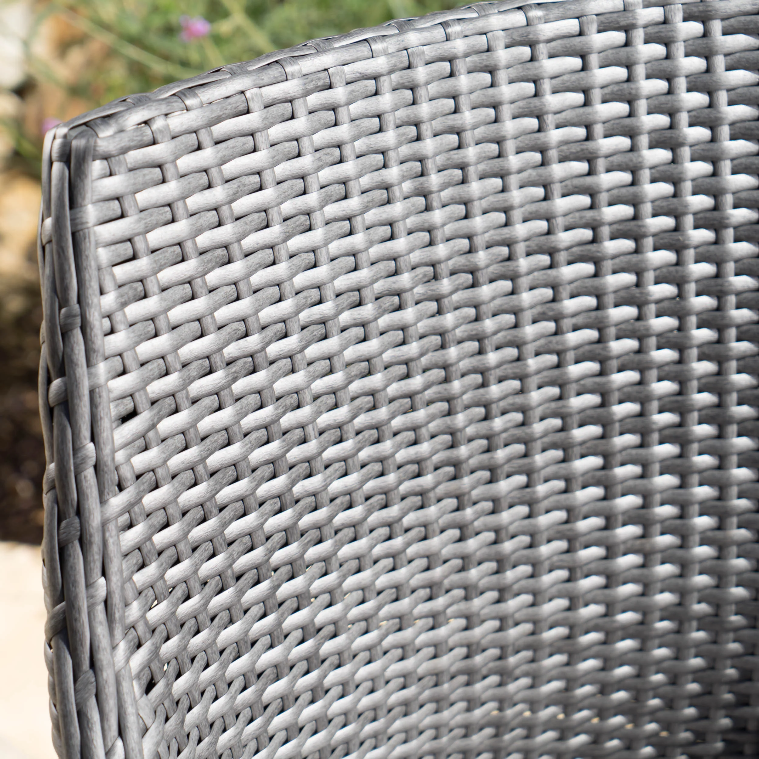 Leeward Outdoor 7 Piece Wicker Oval Dining Set - furnishings