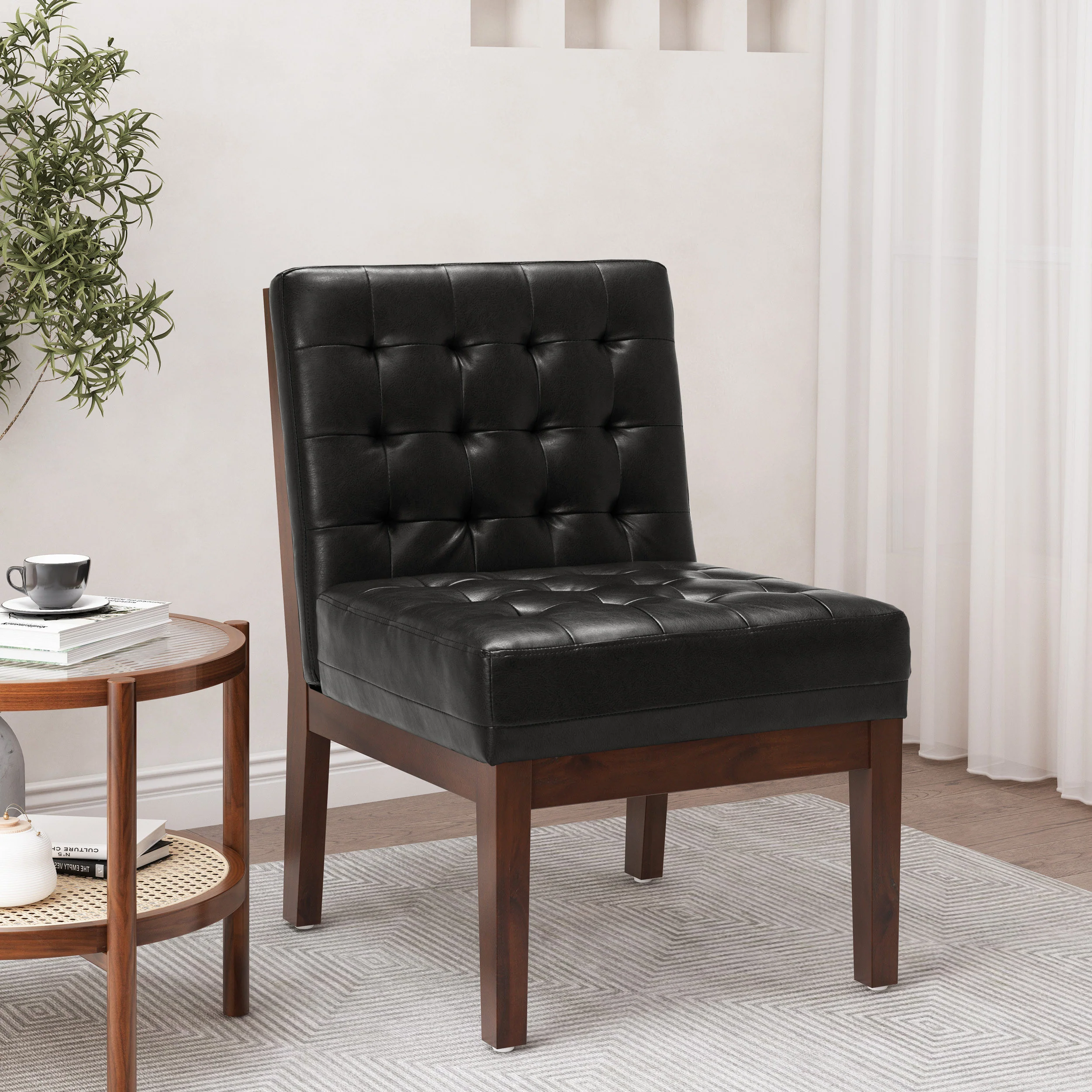 Arnton Contemporary Tufted Accent Chair - furnishings