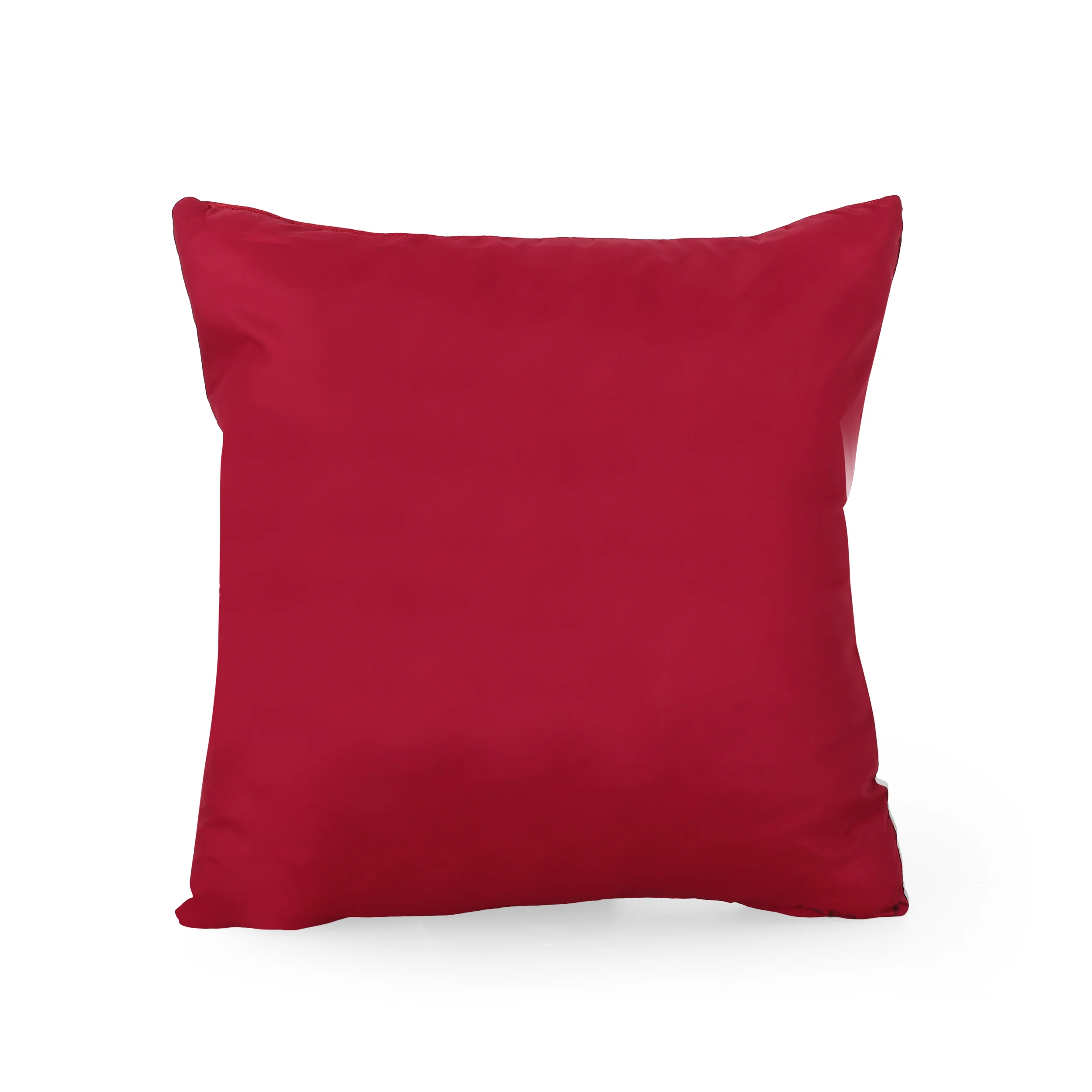 Benoit Modern Fabric Christmas Throw Pillow - furnishings