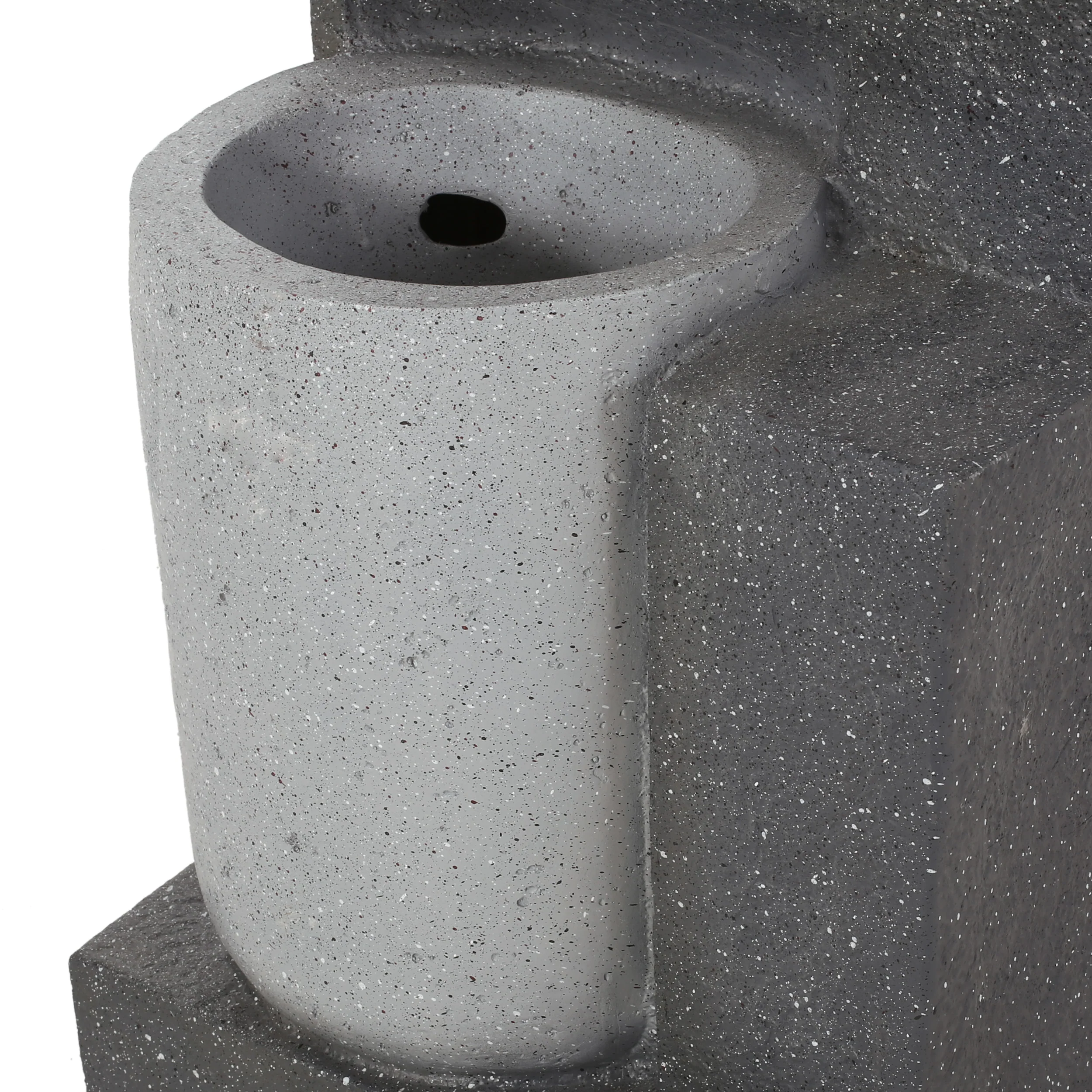Colquitt Outdoor Modern 3 Tier Fountain - furnishings