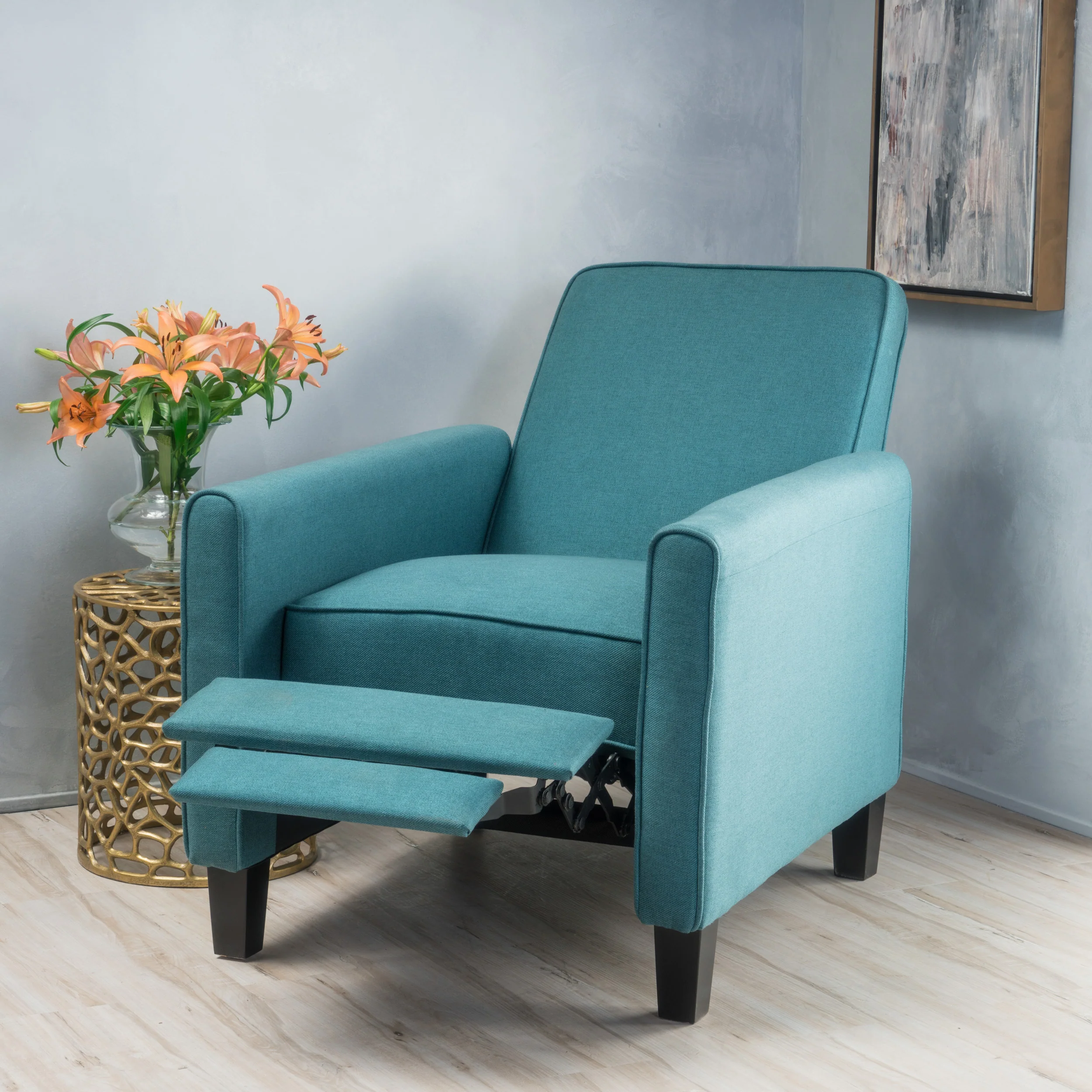 Lucas Fabric Recliner Chair - furnishings