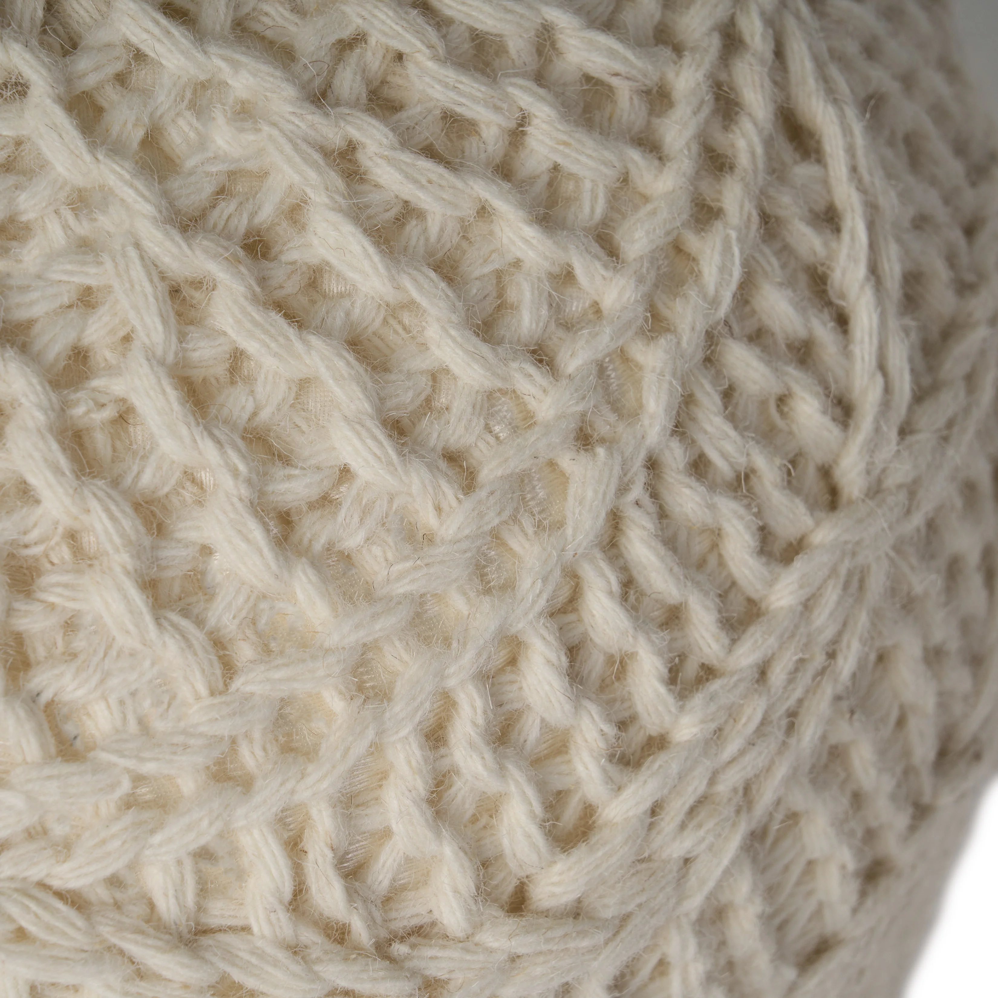 Biljon Handmade Boho Fabric Pouf - furnishings