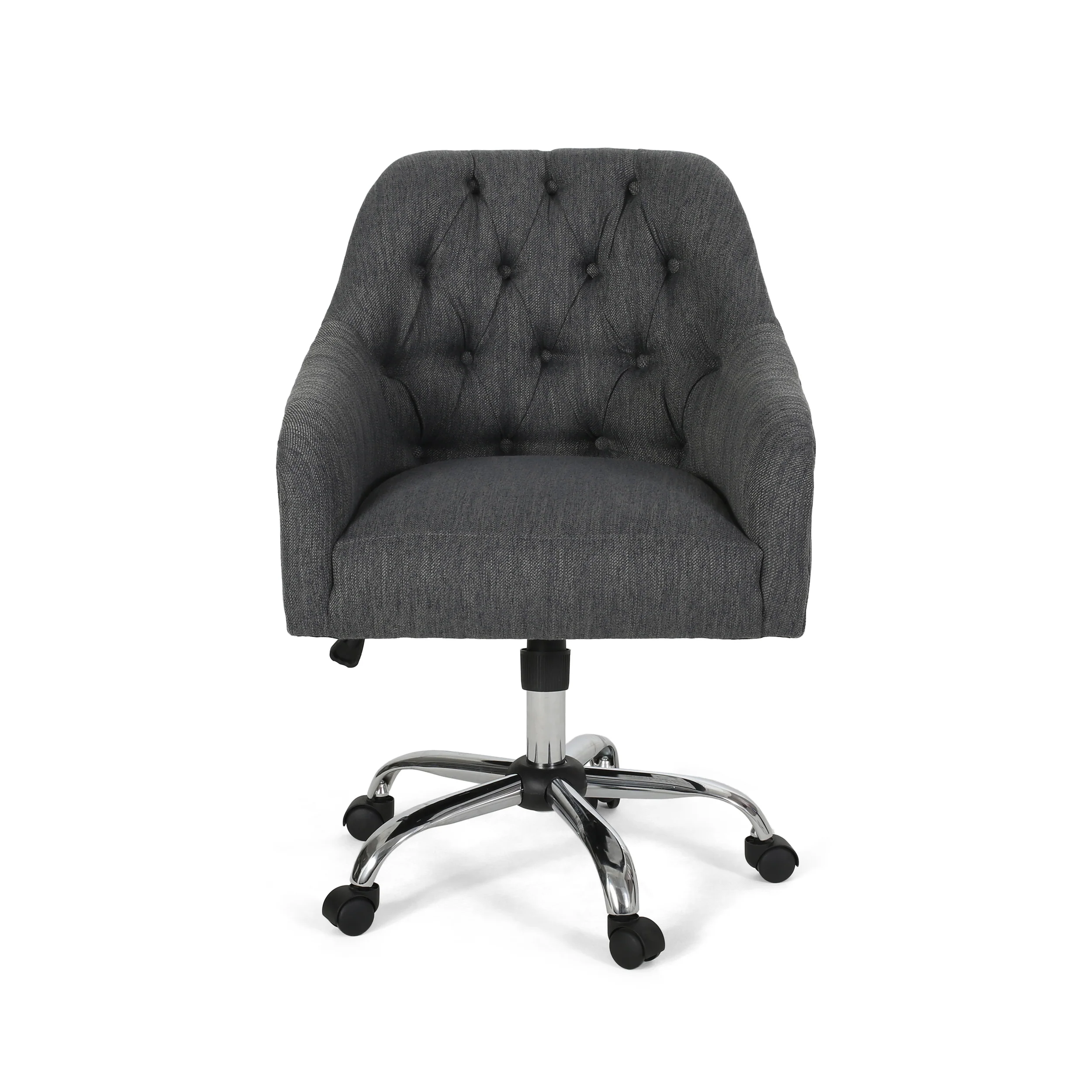 Uriel Tufted Home Office Chair with Swivel Base - furnishings