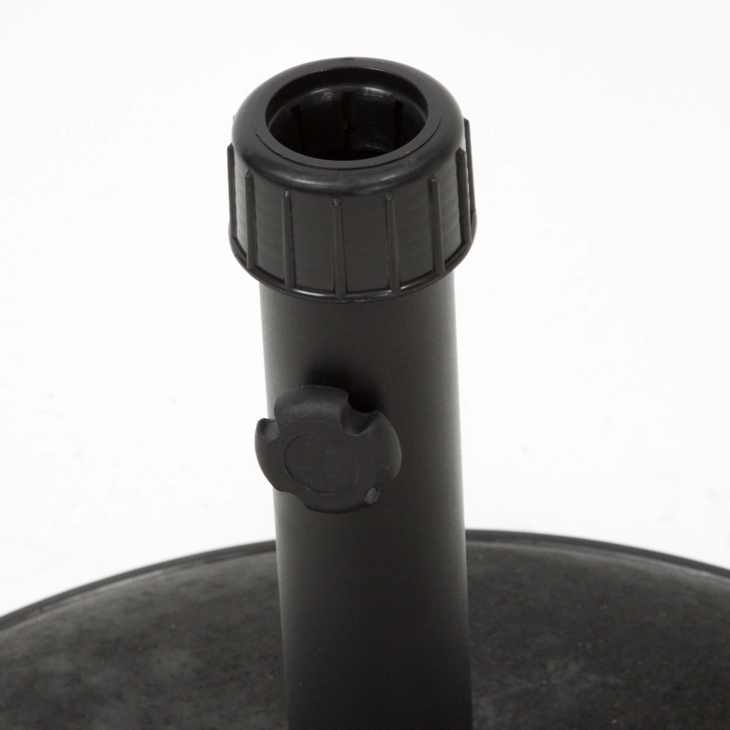 Gretna Outdoor 55 lbs Circular Concrete Umbrella Base - furnishings