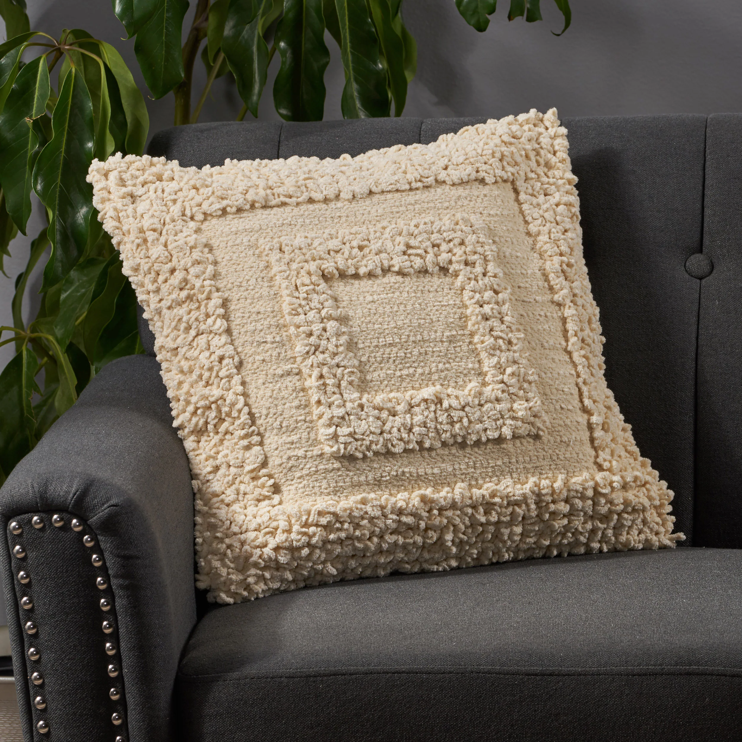Lamontae Boho Cotton Throw Pillow - furnishings