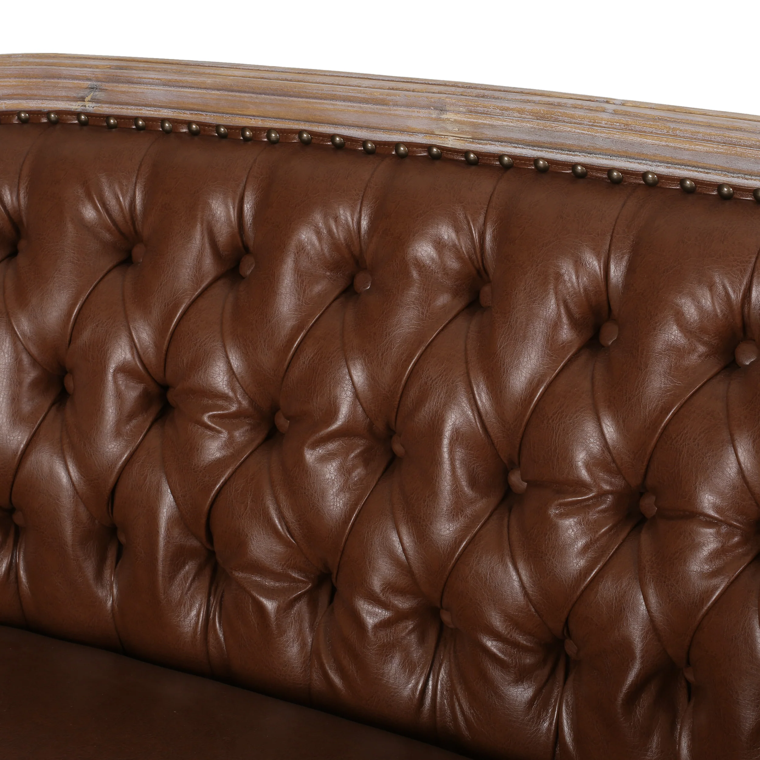 Megan Traditional Tufted Upholstered Loveseat - furnishings