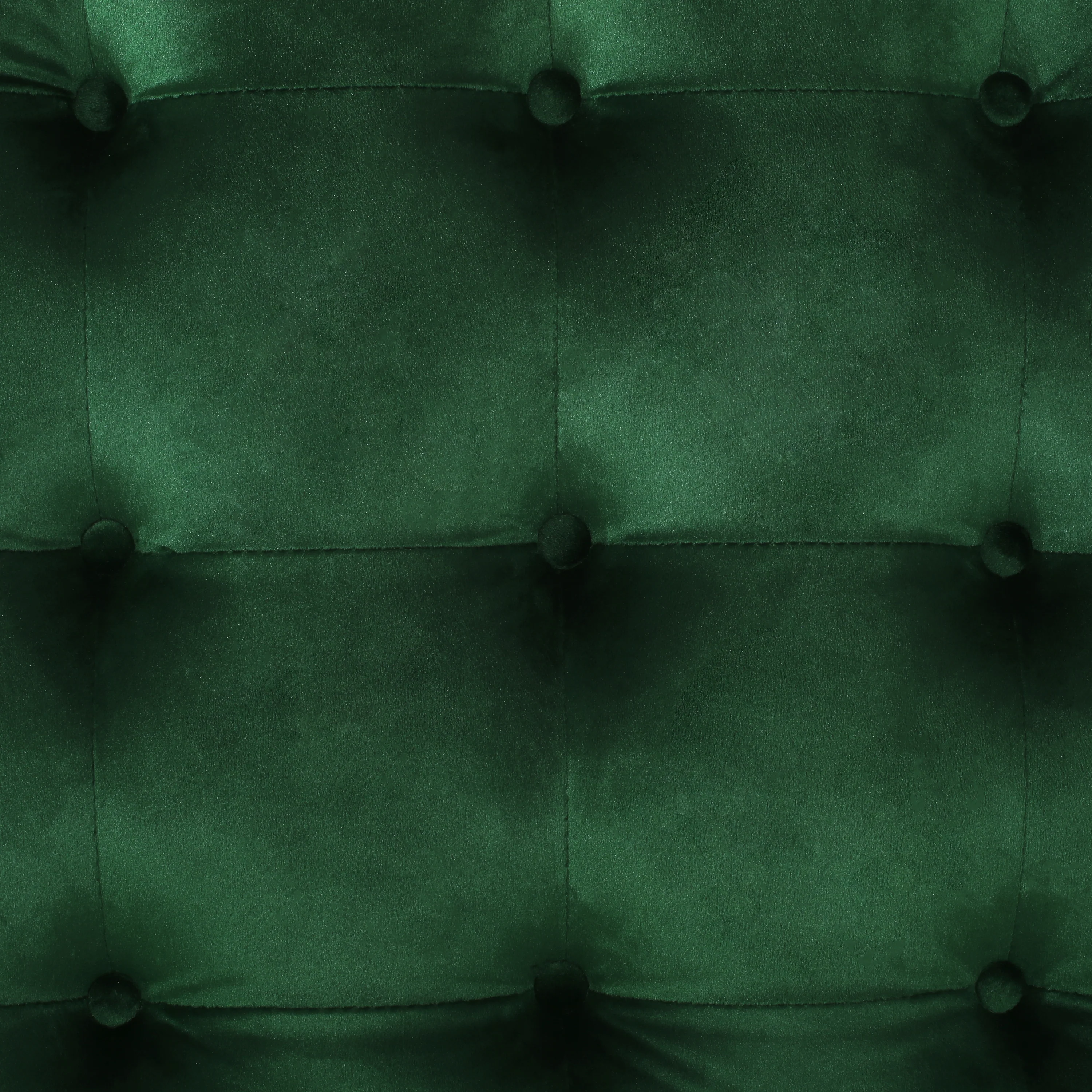 Fairfax Modern Glam Velvet Tufted Ottoman - furnishings