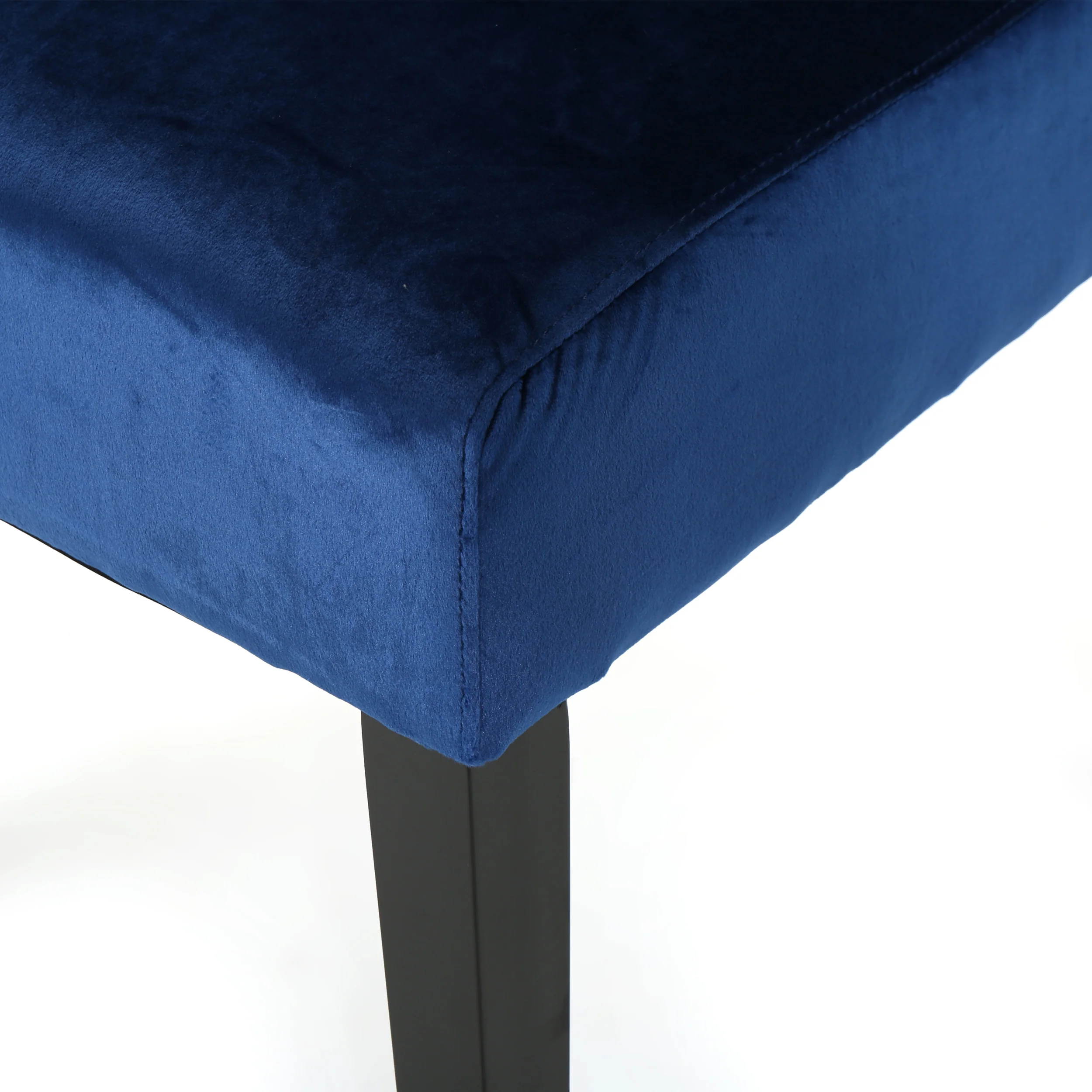 Leona Tall Back Tufted New Velvet Dining Chair (Set of 2) - furnishings