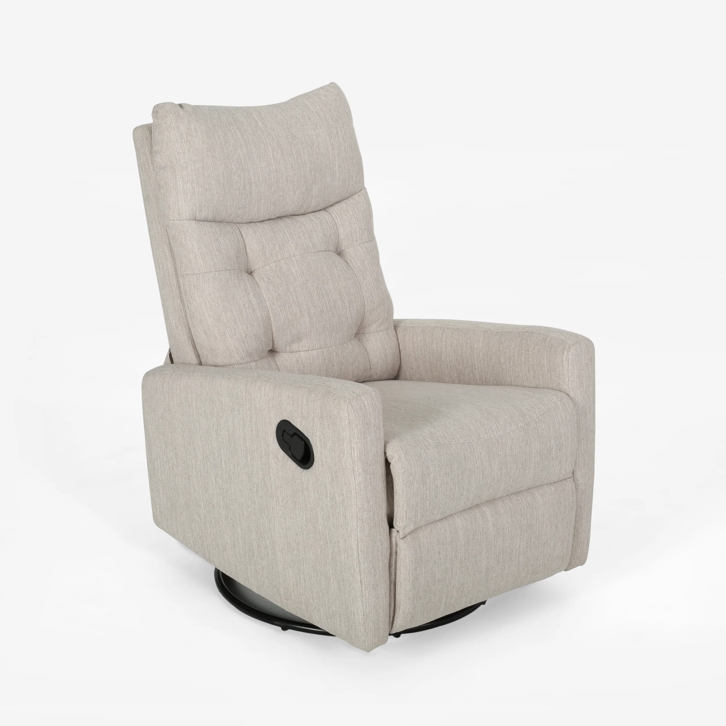 Ishtar Contemporary Glider Swivel Push Back Nursery Recliner - furnishings