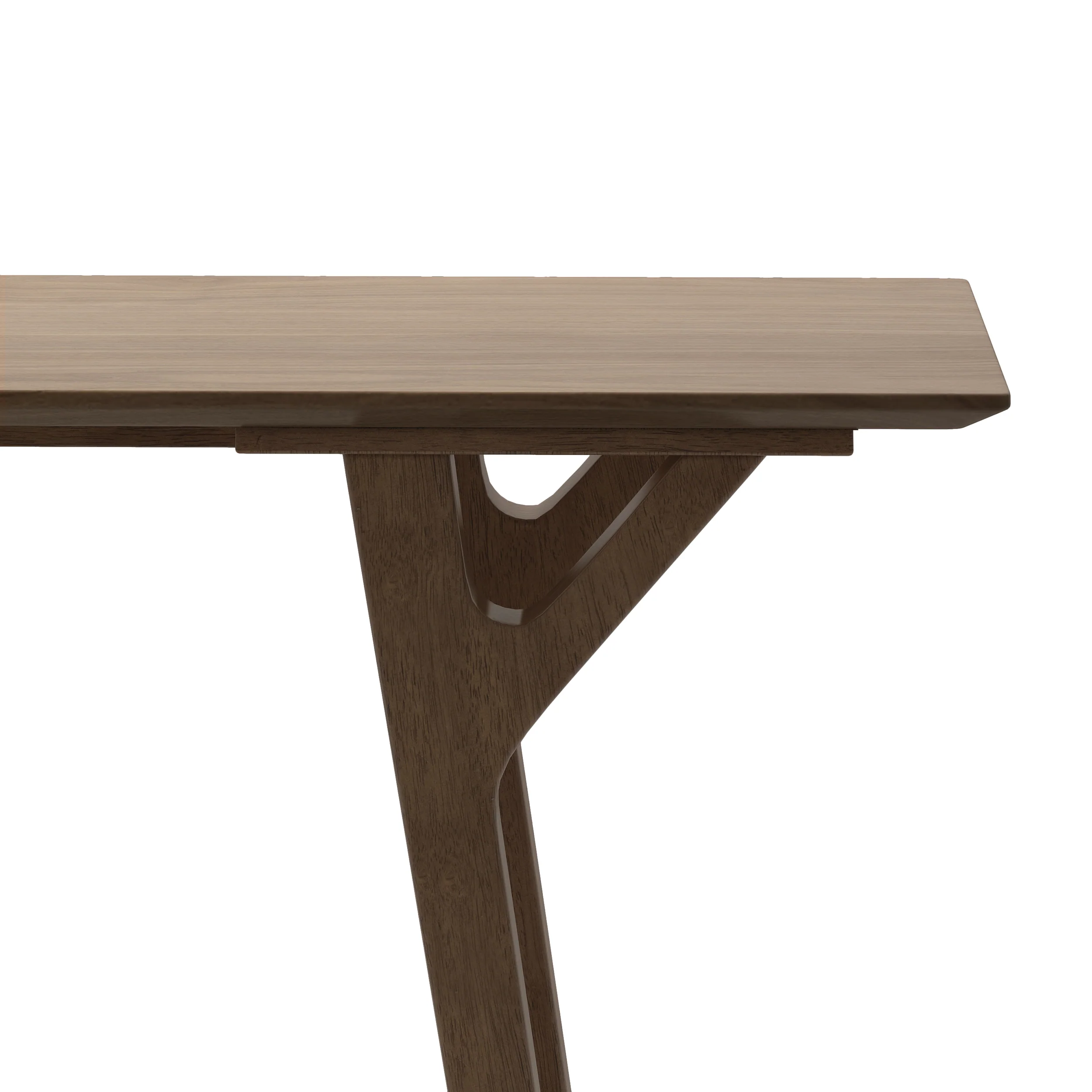 Bascom Mid Century Modern Wooden Console Table - furnishings