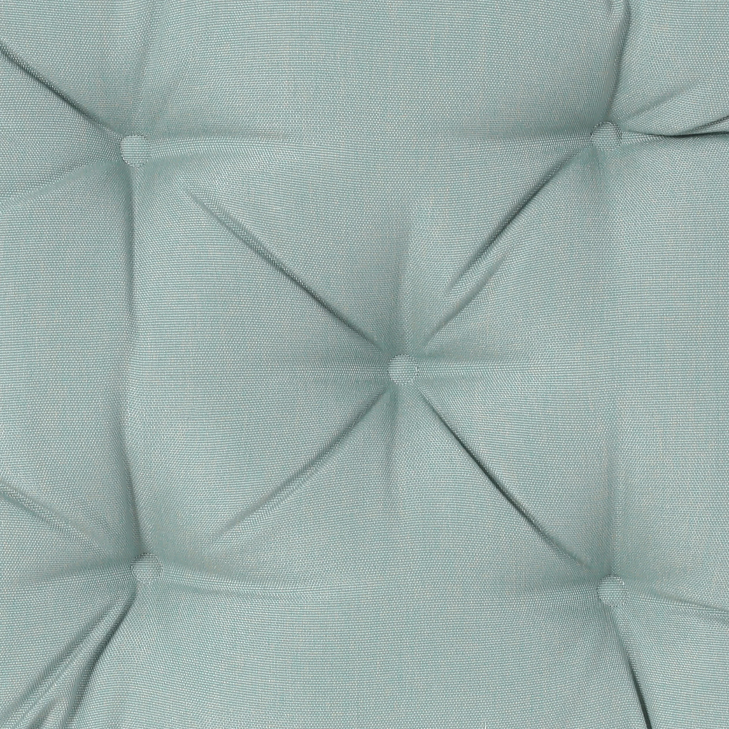 Selina Outdoor Fabric Classic Tufted Chair Cushion - furnishings