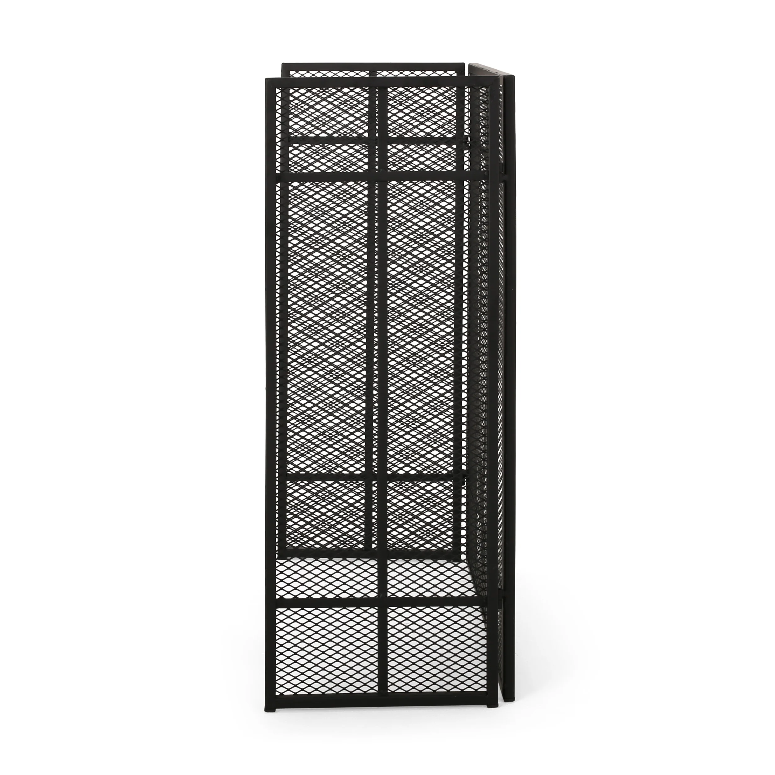 Raven Modern Iron Fireplace Screen - furnishings