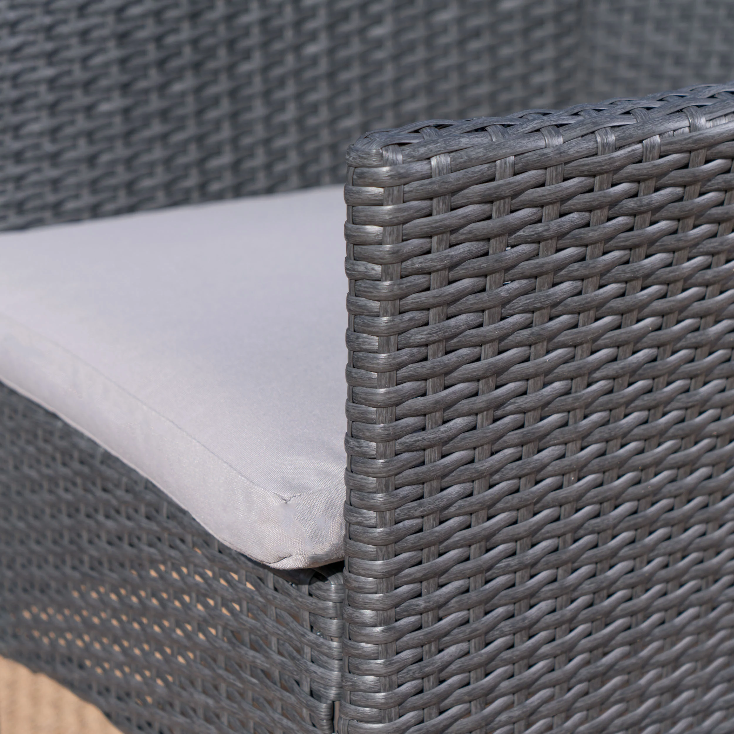 Muriel Outdoor 7 Piece Wicker Dining Set with Light Weight Concrete Dining Table - furnishings