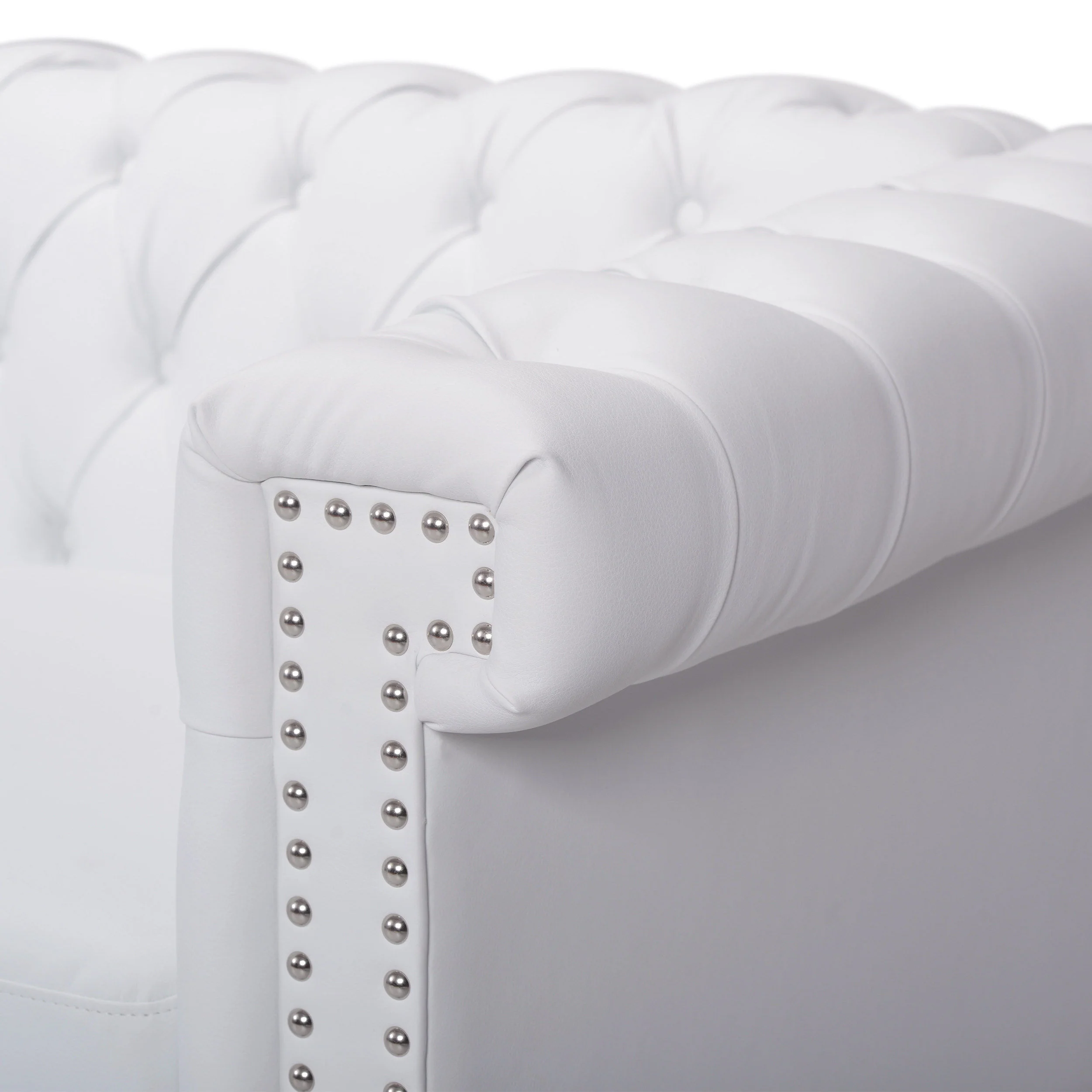 Zyiere Tufted Chesterfield 3 Seater Sofa - furnishings